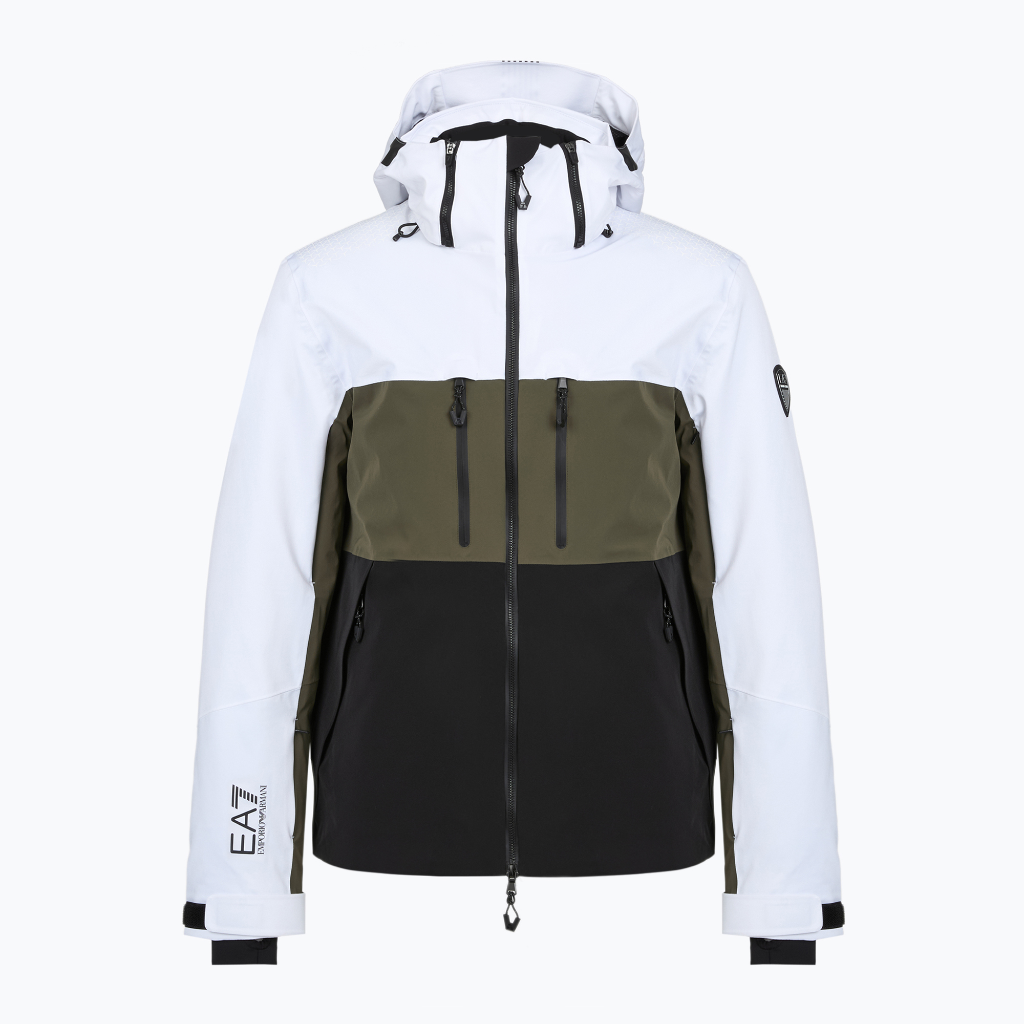 Мъжко ски яке EA7 Emporio Armani Ski Kitzbuhel Protectum7 Colorblock white / black / grape leaf