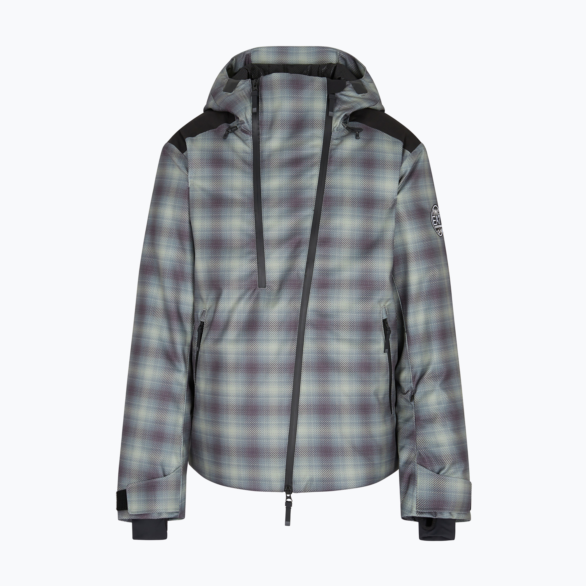Мъжко ски яке EA7 Emporio Armani Ski St. Moritz Fashion fancy green check