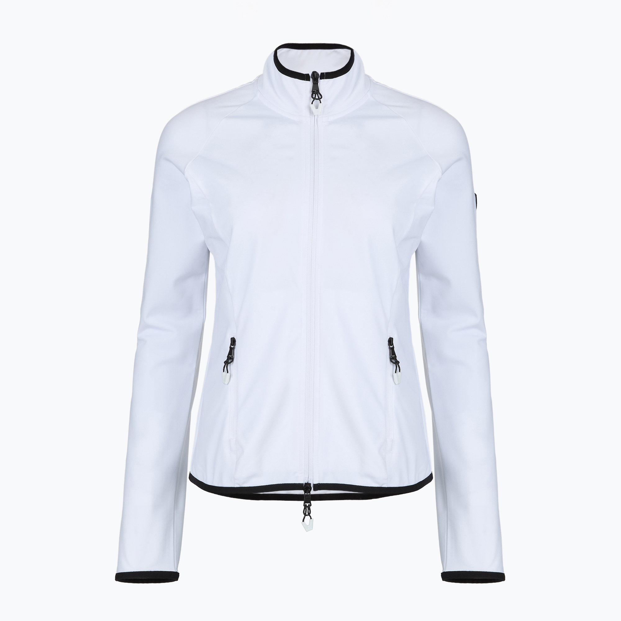 Дамски суитшърт EA7 Emporio Armani Ski Cortina Powerstretch Fz white