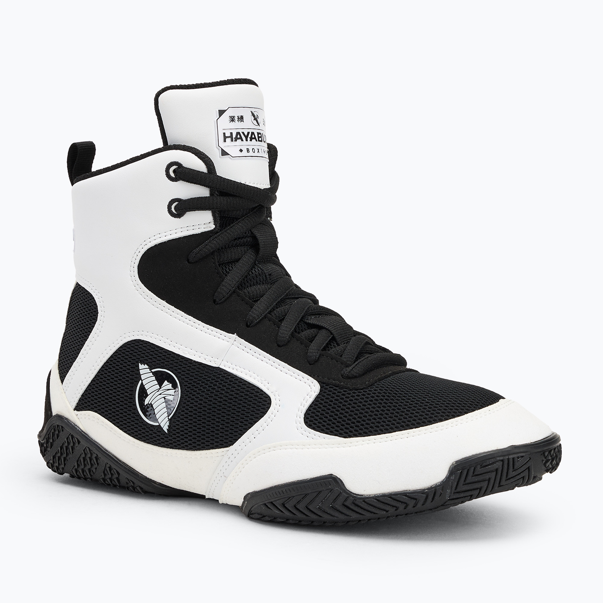 Buty bokserskie męskie Hayabusa Pro Boxing black white 