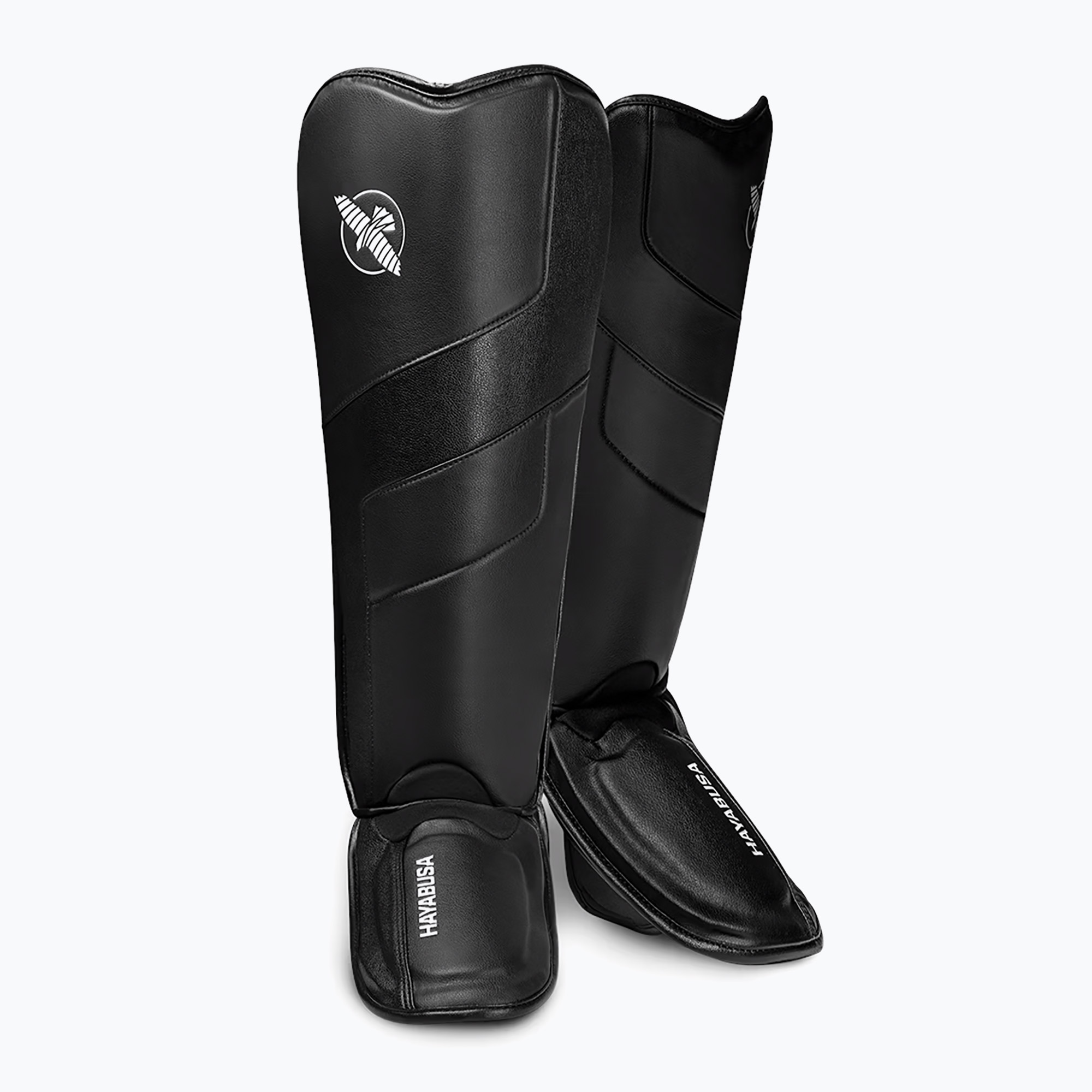 Parastinchi posteriori completi Hayabusa T3 nero (L) (T3 Full Back Shin Guards T3FBSG-B)