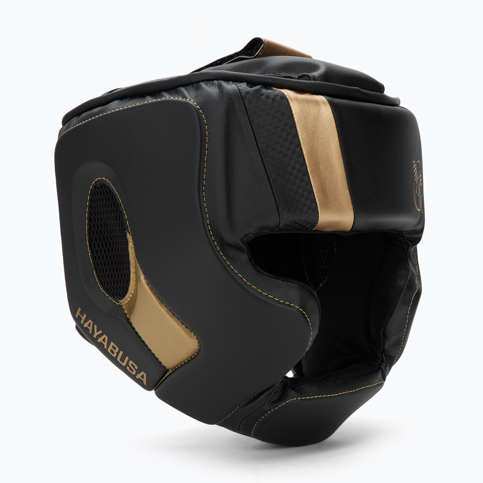 Kask bokserski Hayabusa T3 Headgear black/gold
