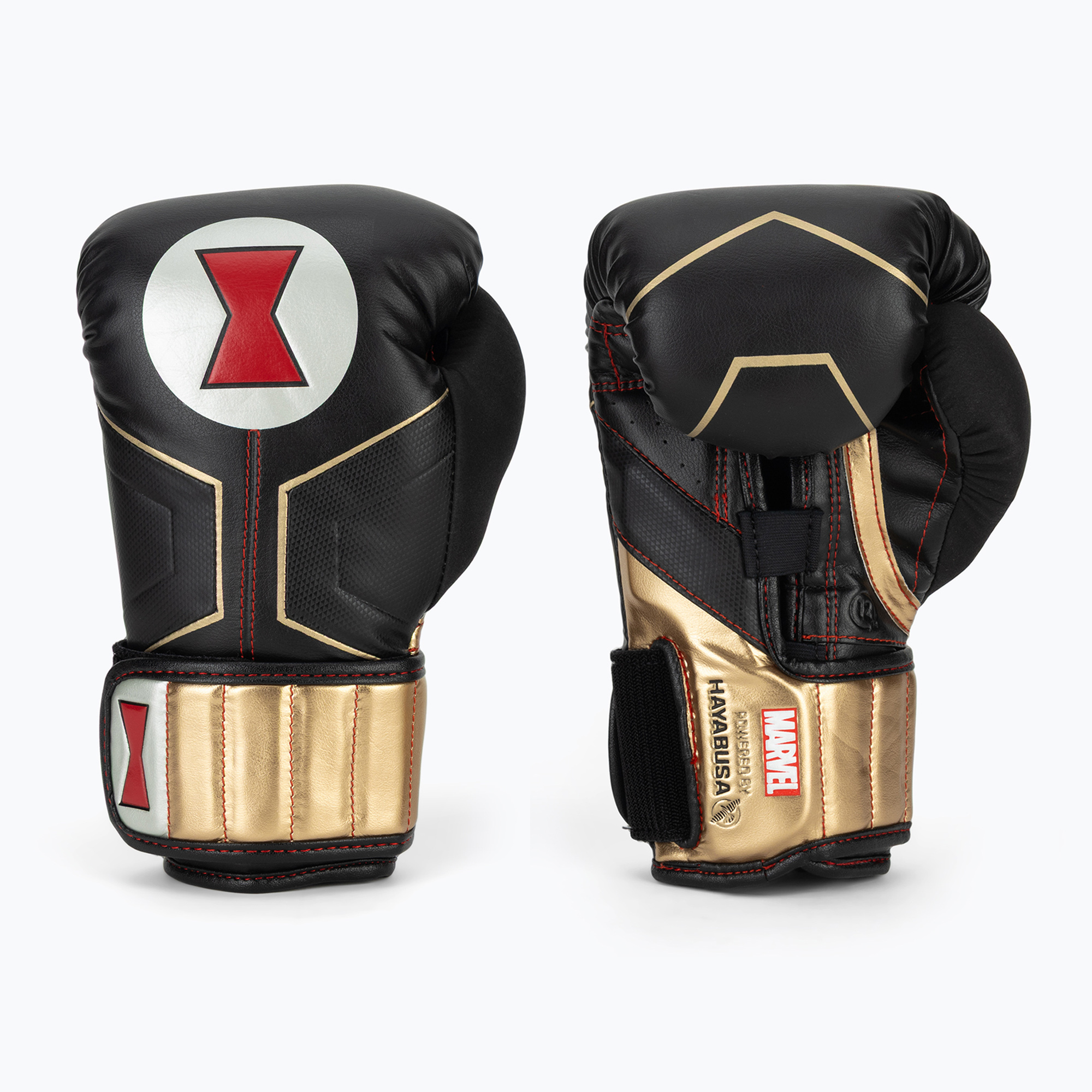 Hayabusa Marvel's Black Widow čierno-červené boxerské rukavice
