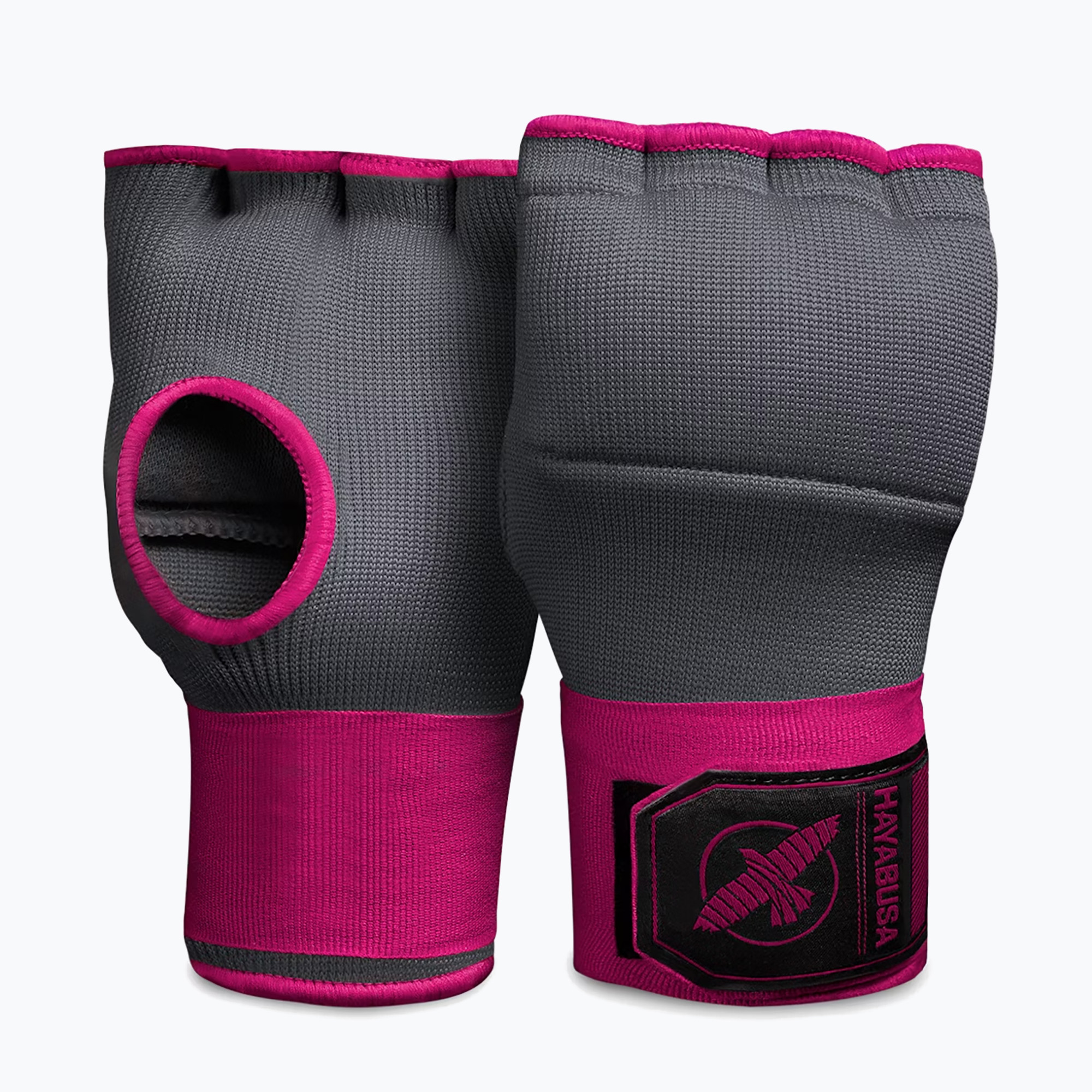 Rękawice wewnętrzne Hayabusa Quick Gel Hand Wraps grey/pink 