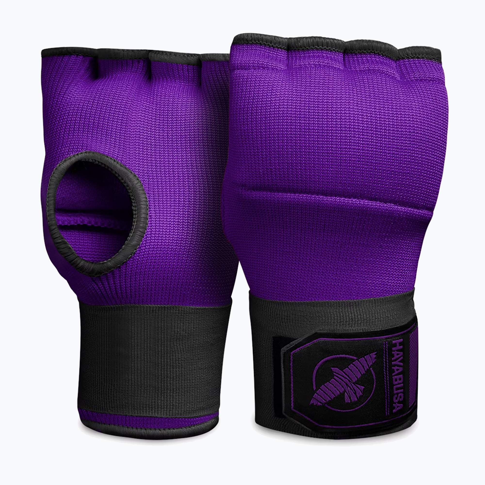 Rękawice wewnętrzne Hayabusa Quick Gel Hand Wraps purple/black 