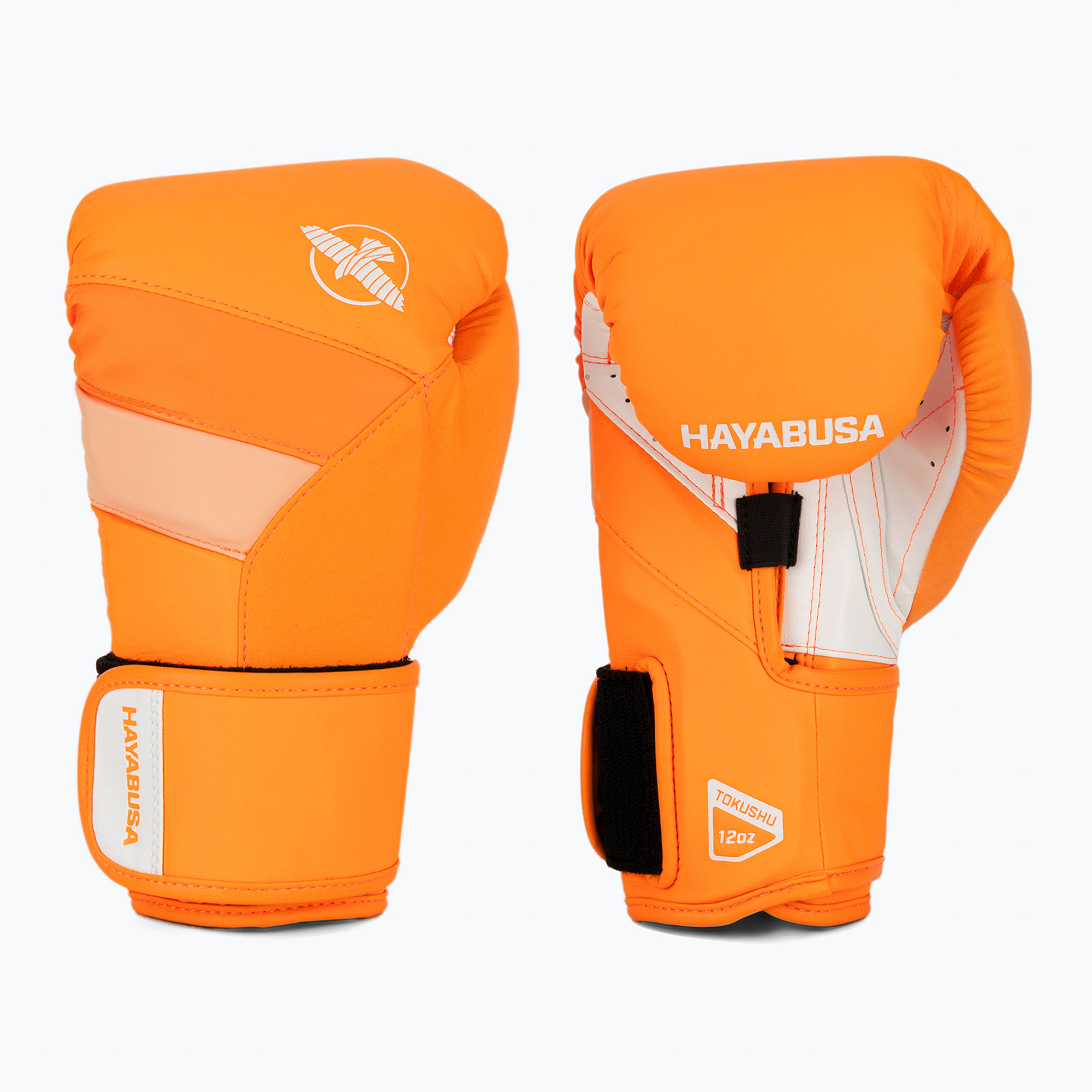 Hayabusa T3 Neon neónovo oranžové boxerské rukavice
