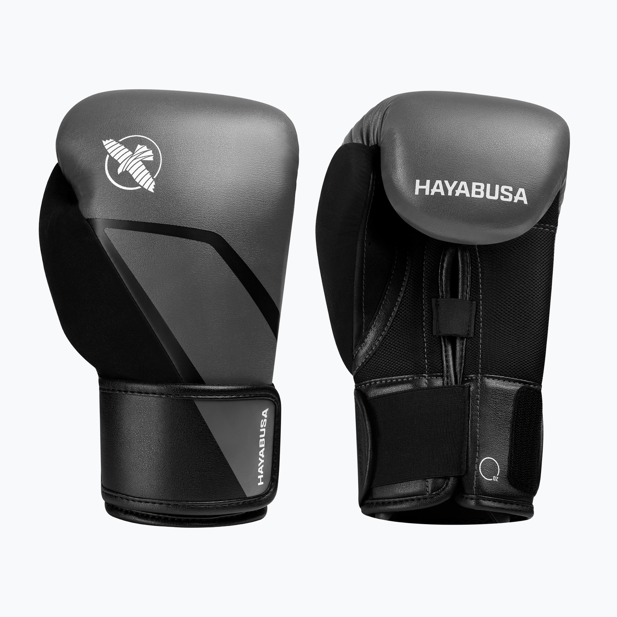 Rękawice bokserskie Hayabusa E1 Boxing grey/black 