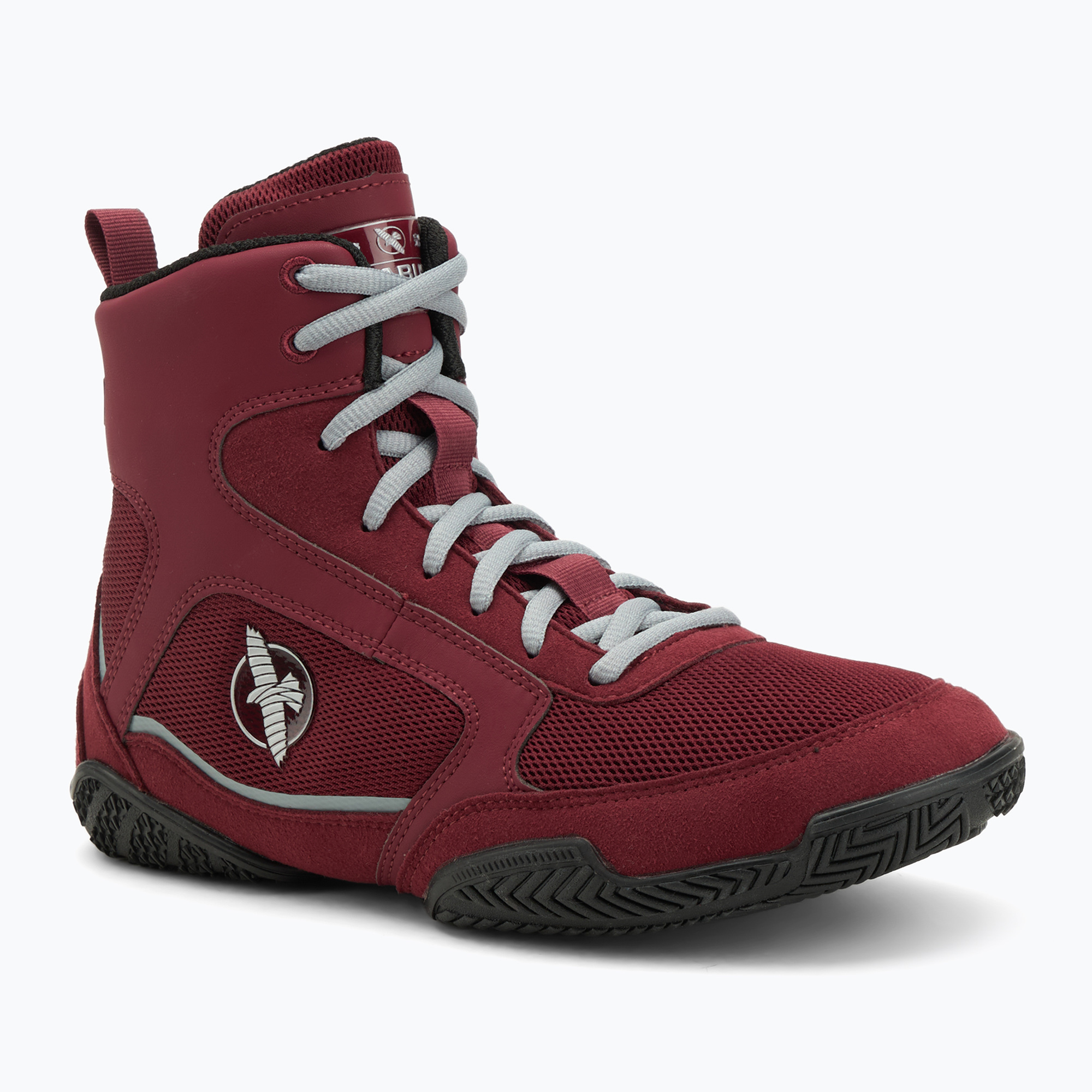 Buty bokserskie męskie Hayabusa Pro Boxing garnet/grey 