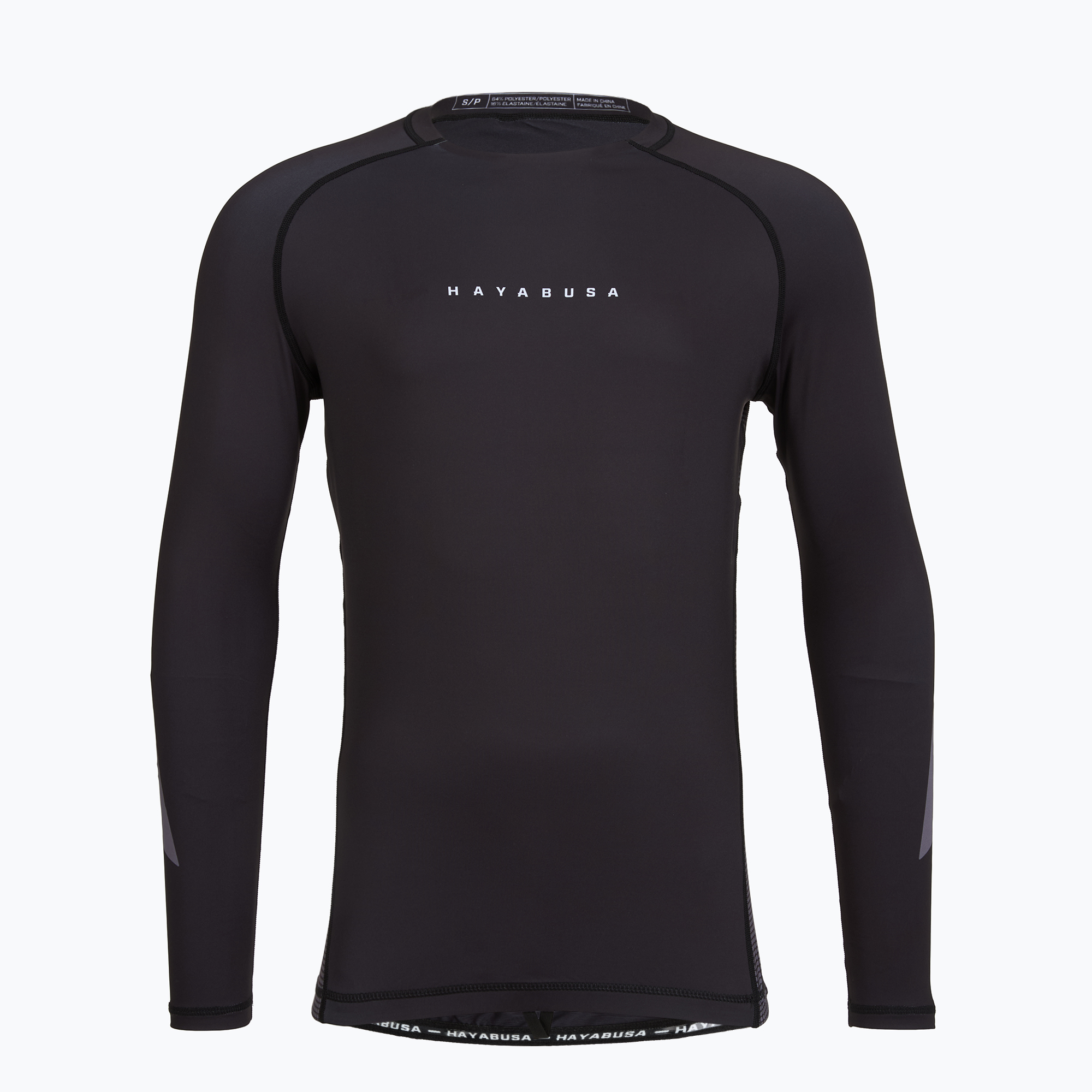 Мъжка блуза с дълъг ръкав за водни спортове Hayabusa Core Rash Guard black