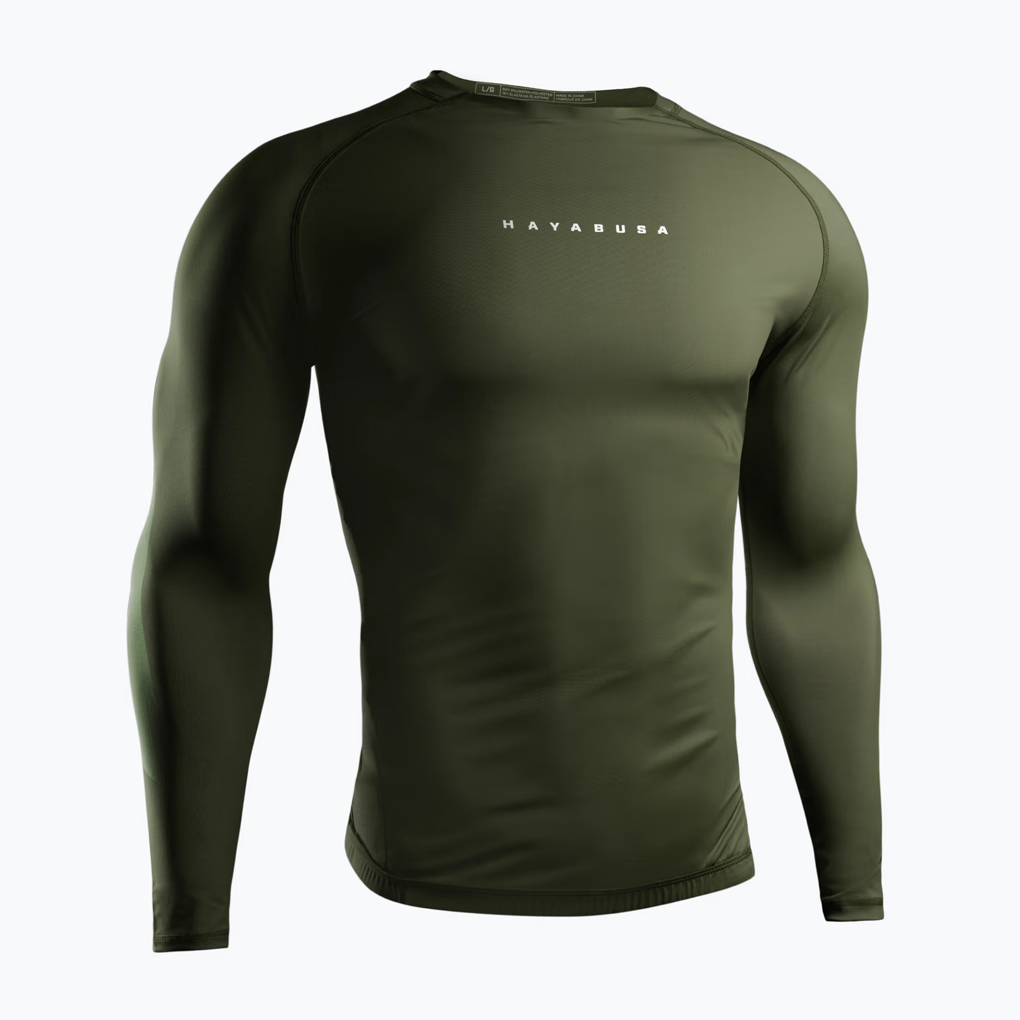 Мъжка блуза с дълъг ръкав за водни спортове Hayabusa Core Rash Guard green