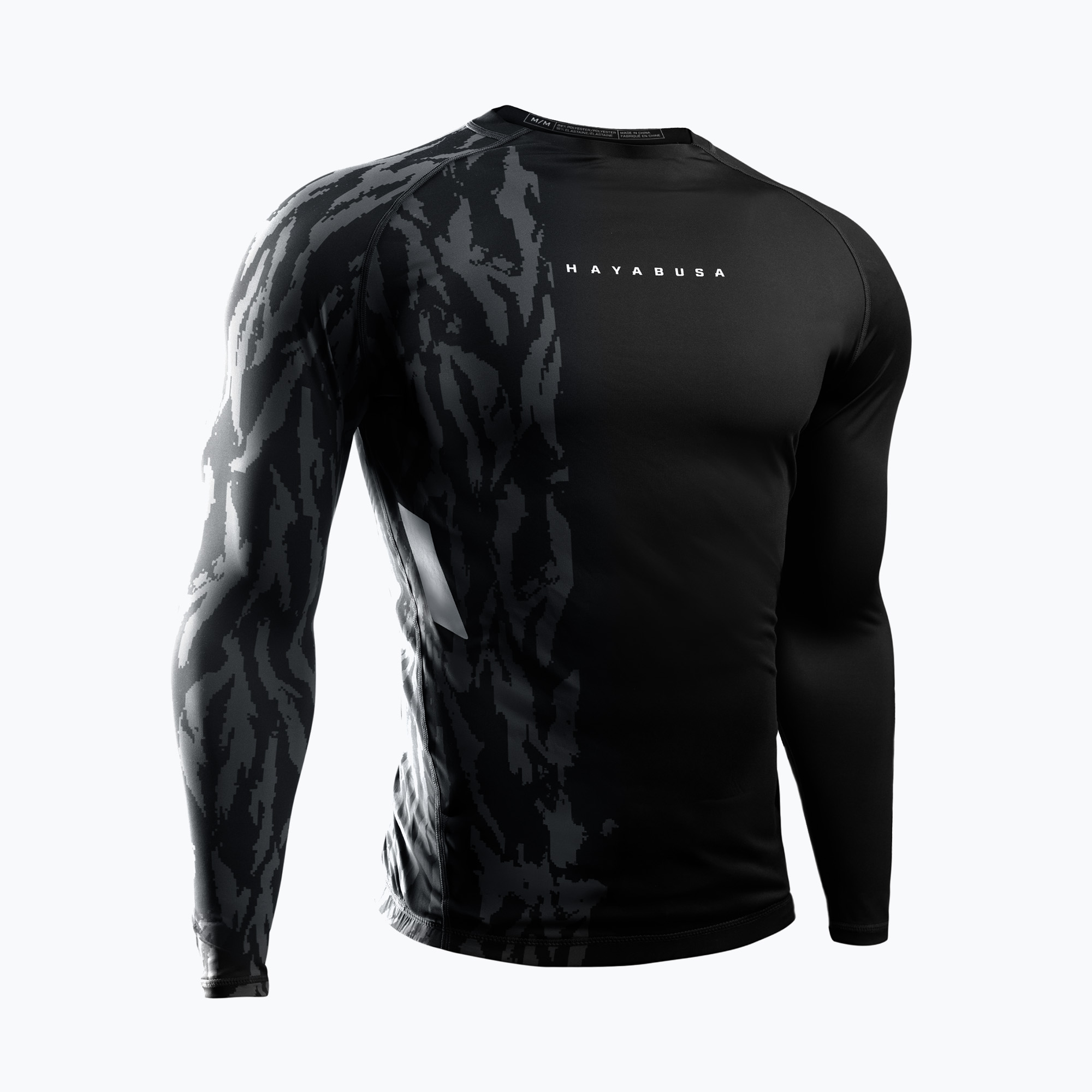 Rashguard longsleeve męski Hayabusa Apex Rash Guard black 