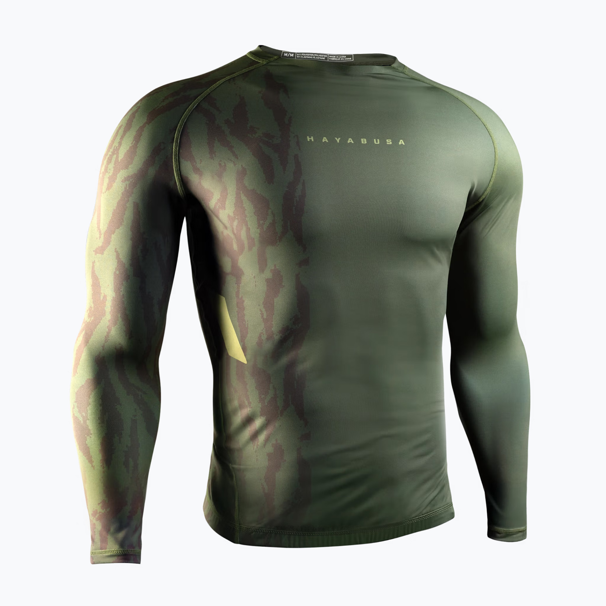 Мъжка блуза с дълъг ръкав за водни спортове Hayabusa Apex Rash Guard green