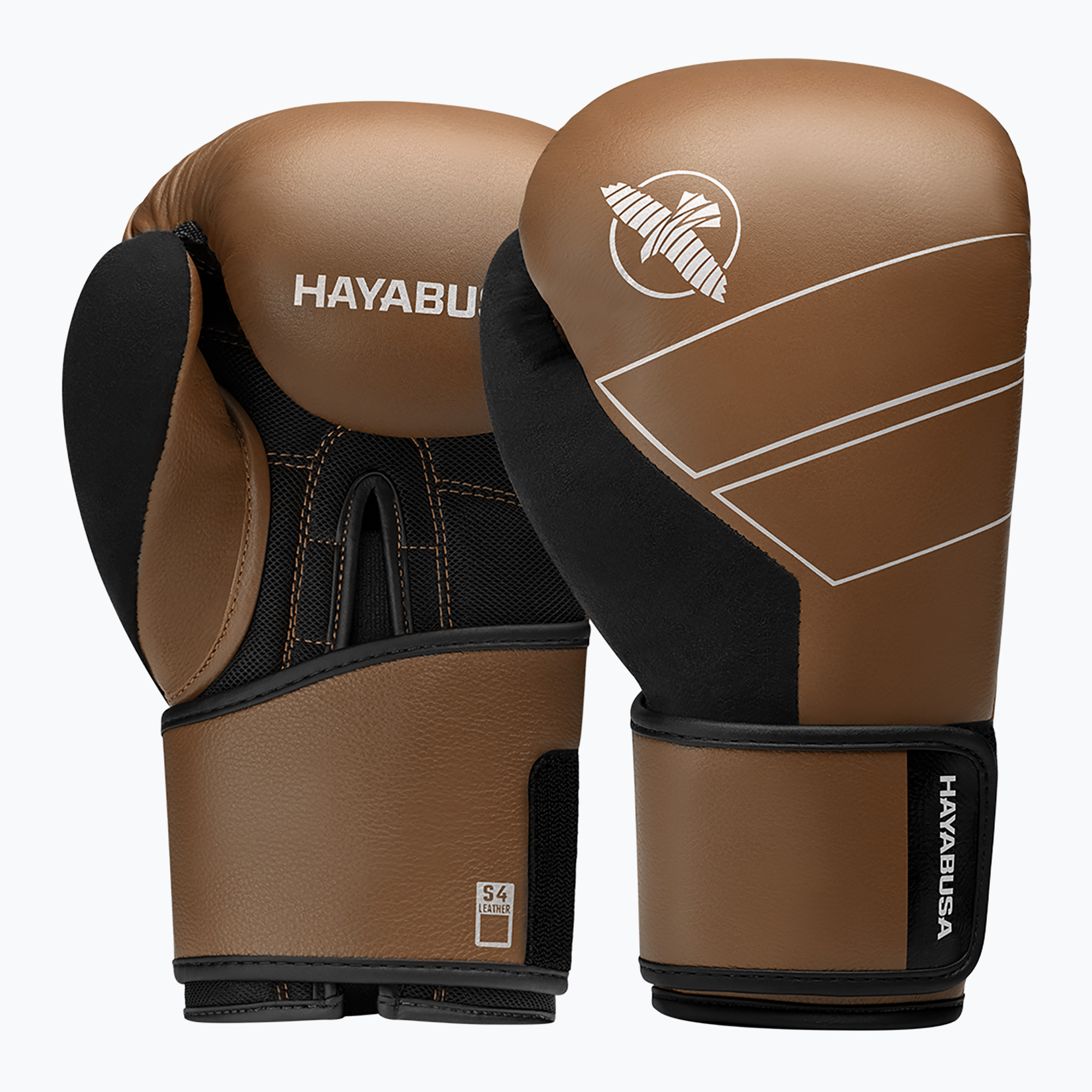 Rękawice bokserskie Hayabusa S4 Leather golden brown 
