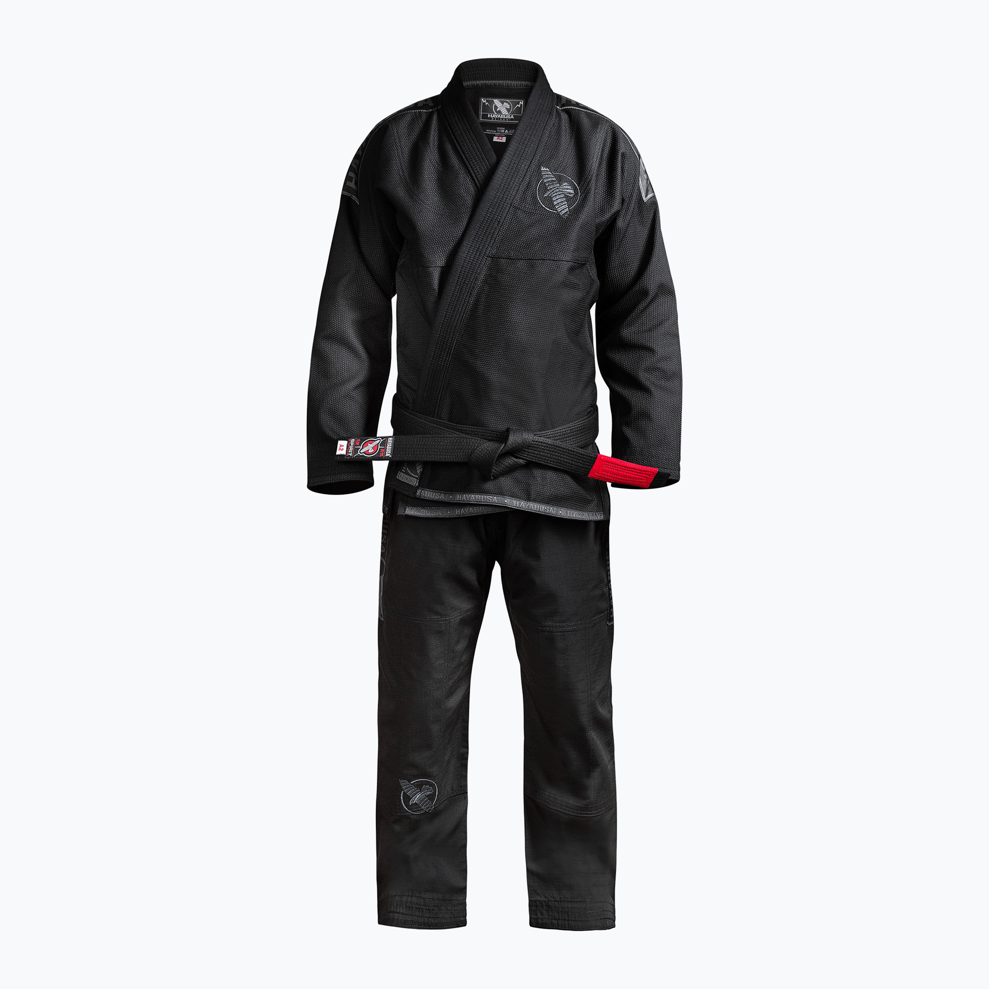 GI do brazylijskiego jiu-jitsu Hayabusa Lightweight black 