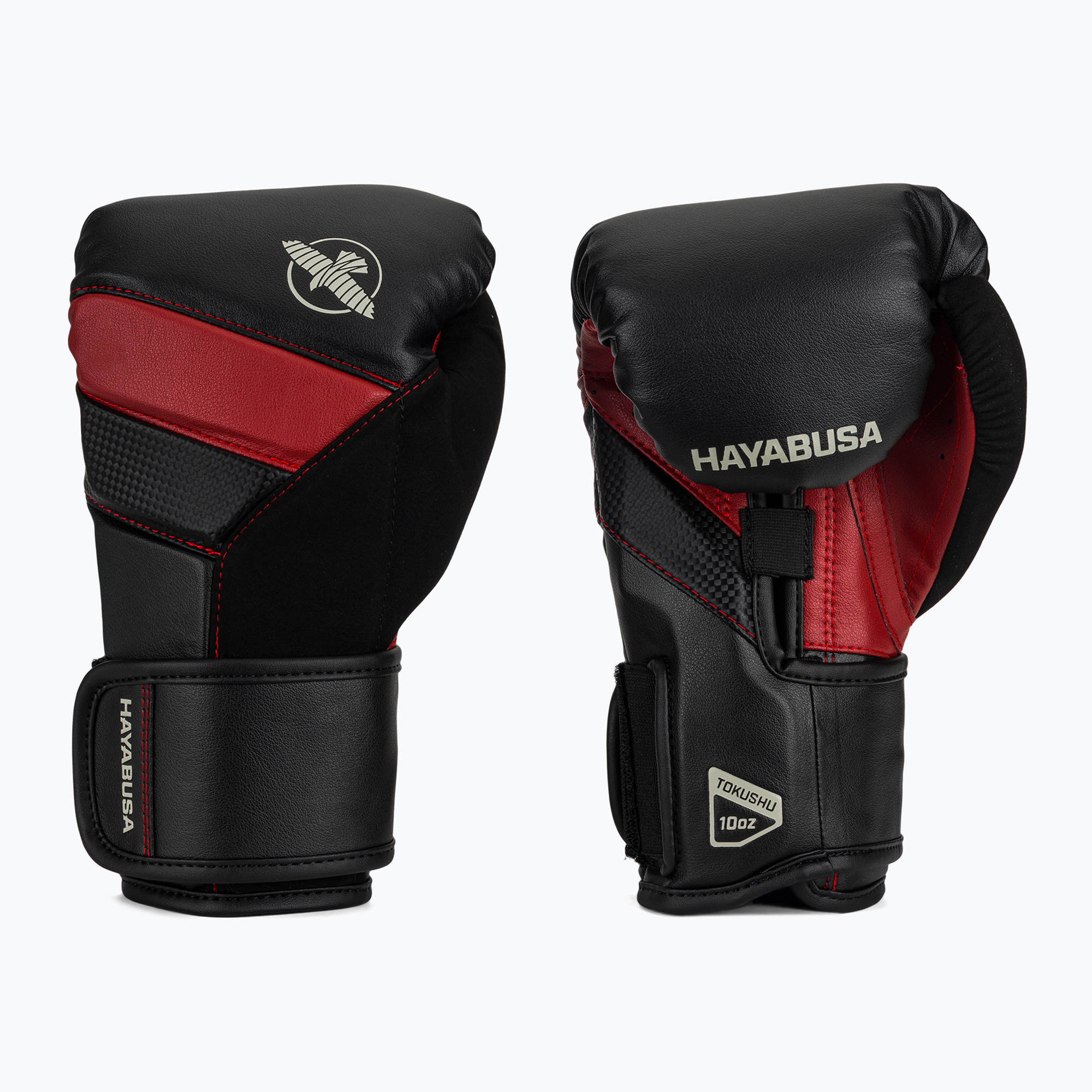 Hayabusa T3 schwarz/rot Boxhandschuhe