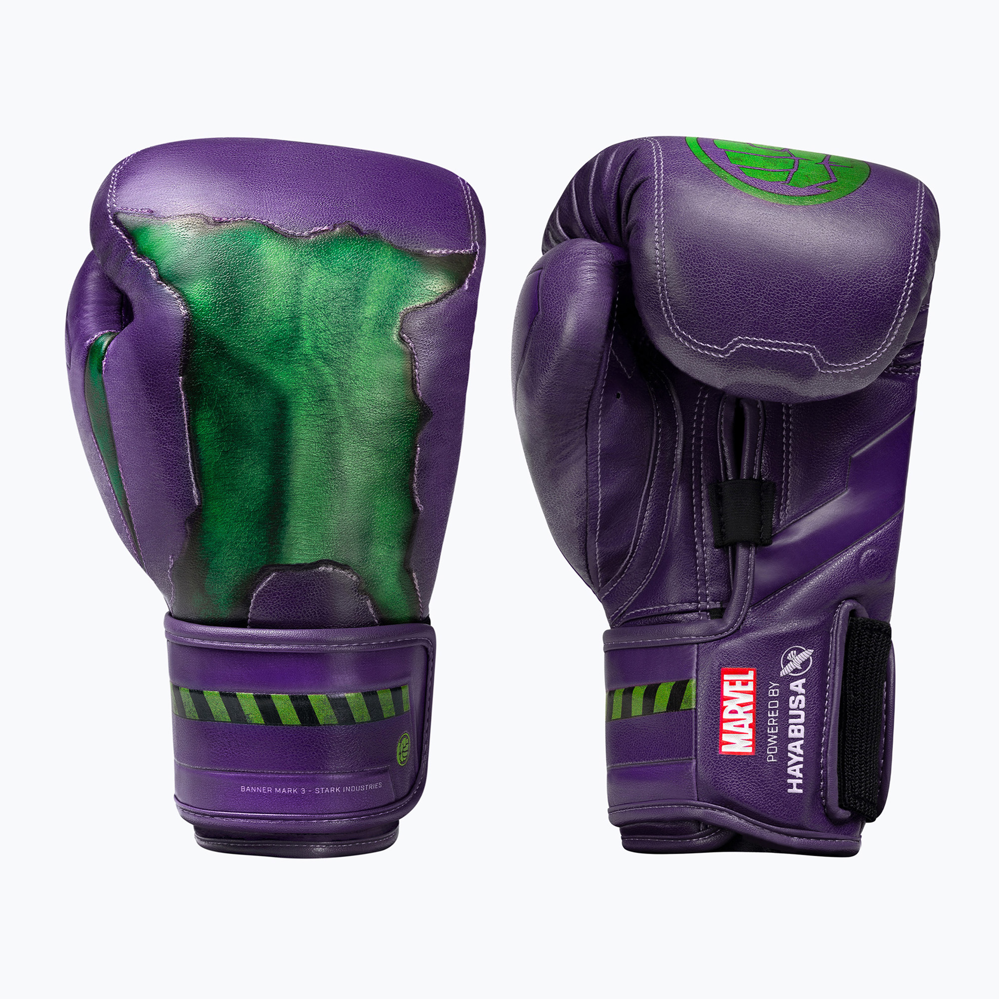 Rękawice bokserskie Hayabusa Marvel's Hulk purple/green 