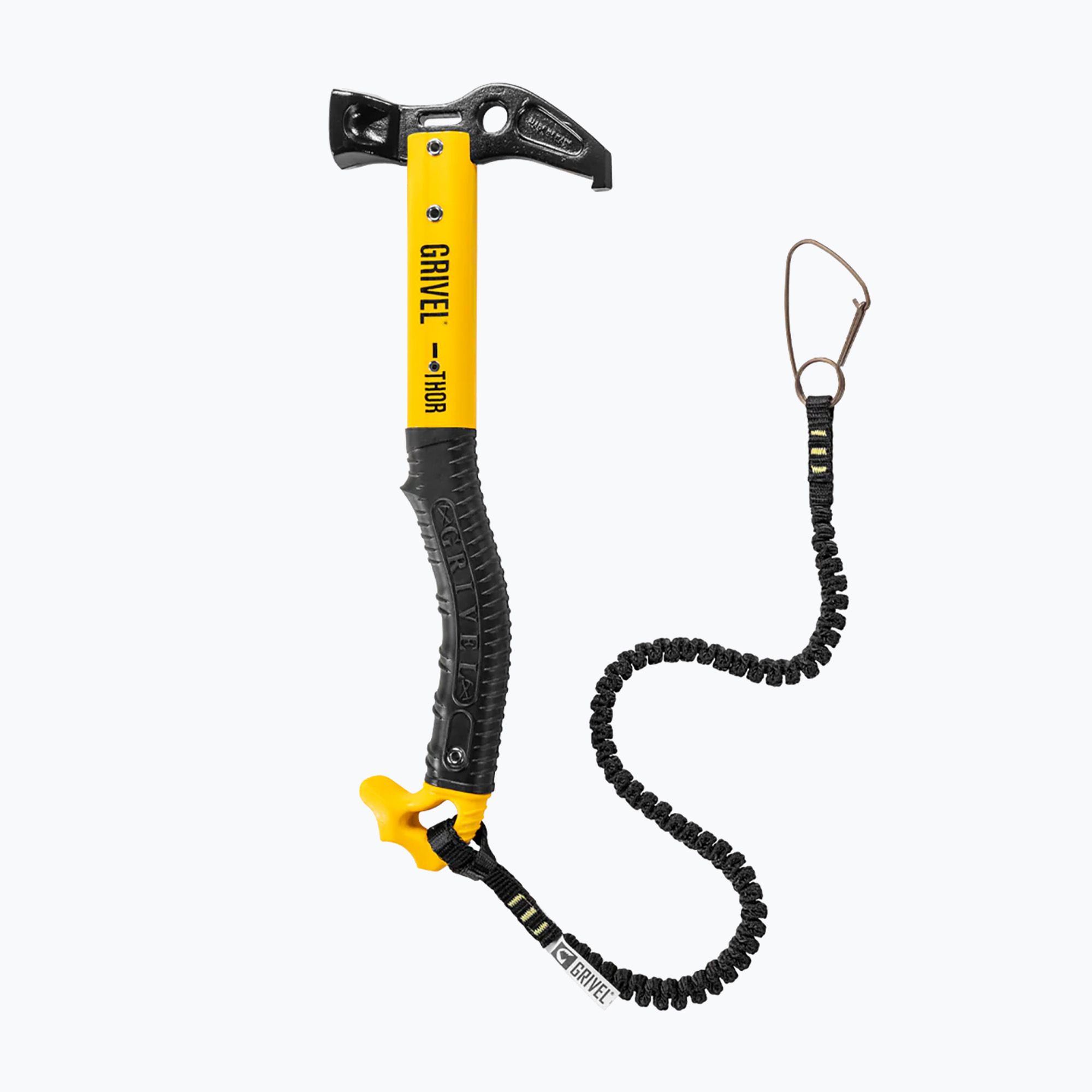 Młotek skalny Grivel Thor Single Spring Light + black/yellow 