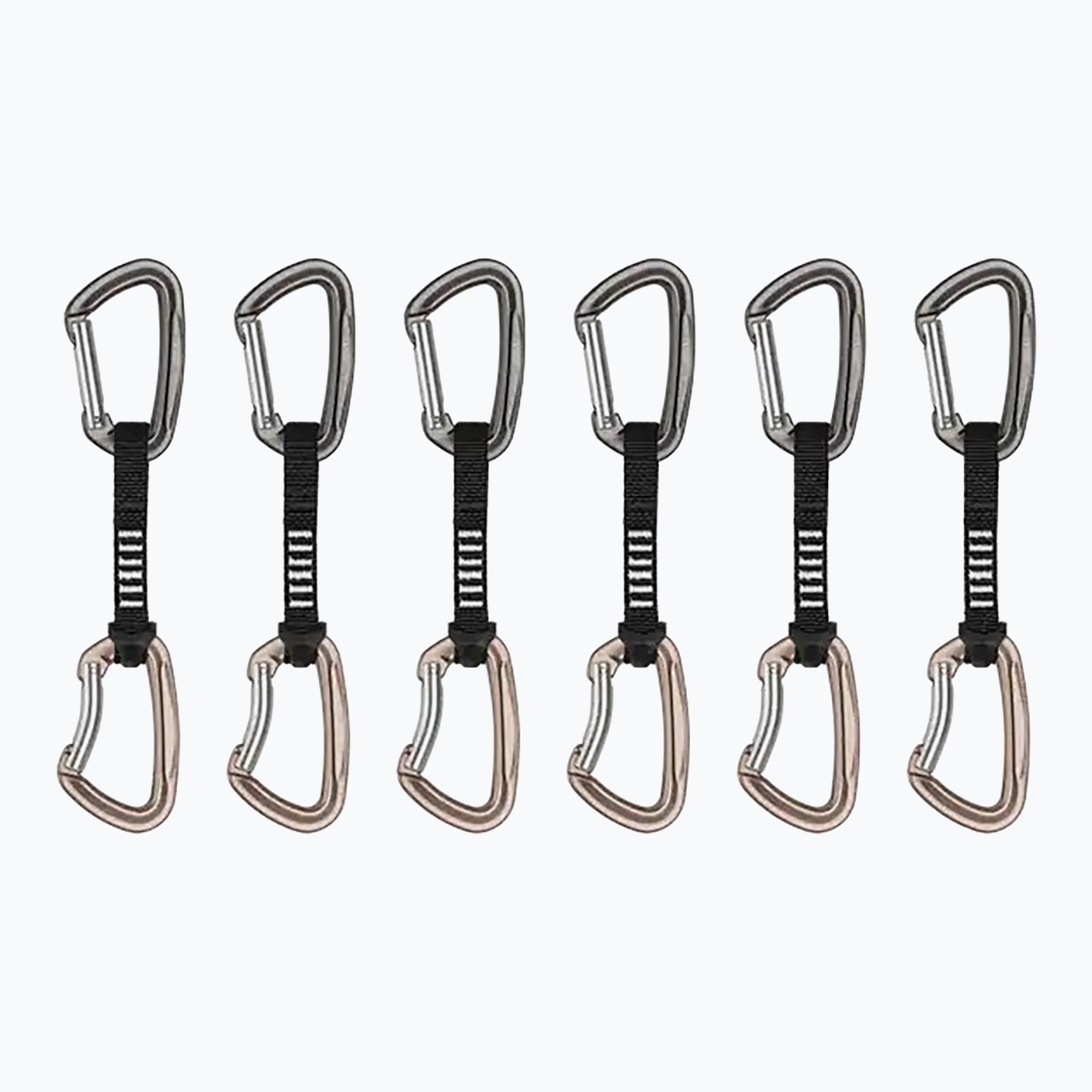 Zestaw ekspresów wspinaczkowych Grivel ALL-Round Alpha 6 pack 11 cm black/yellow | WYSYŁKA W 24H | 30 DNI NA ZWROT