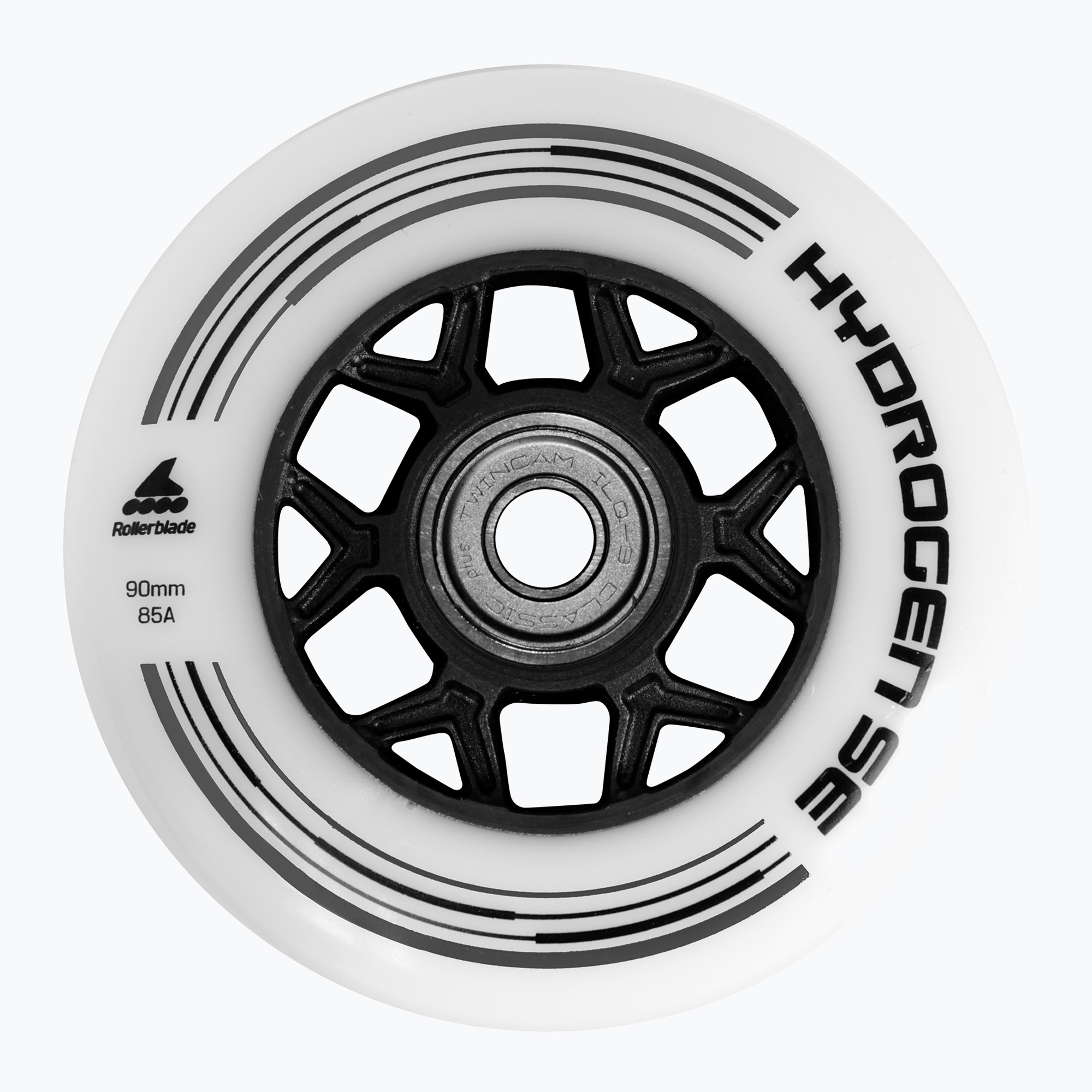 Rollerblade Hydrogen SE 90 mm/85A   ILQ9 колела за ролери 8 бр. бяло/черно