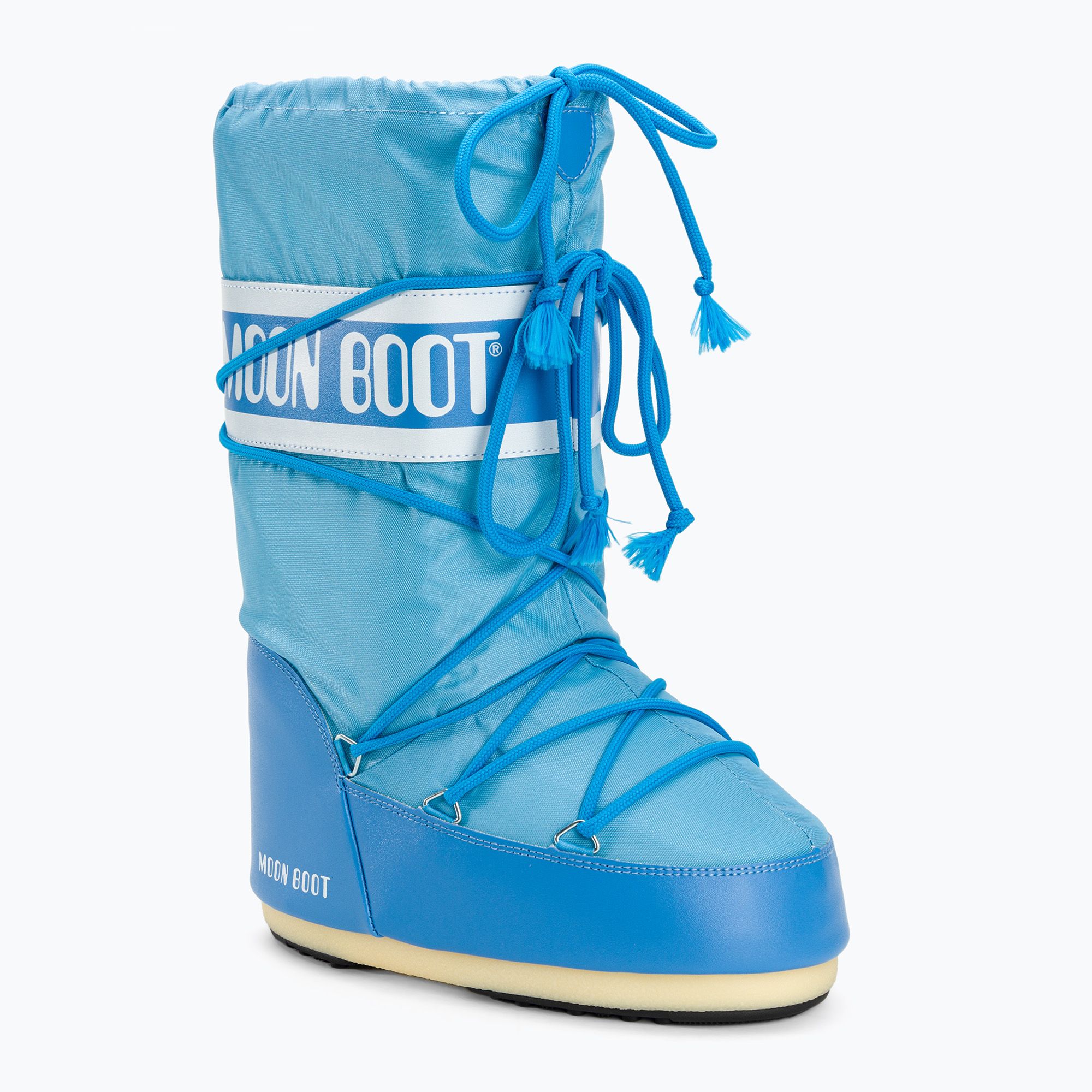 Dámske snehule Moon Boot Icon Nylon alaskan blue (Icon Nylon 14004400-088)