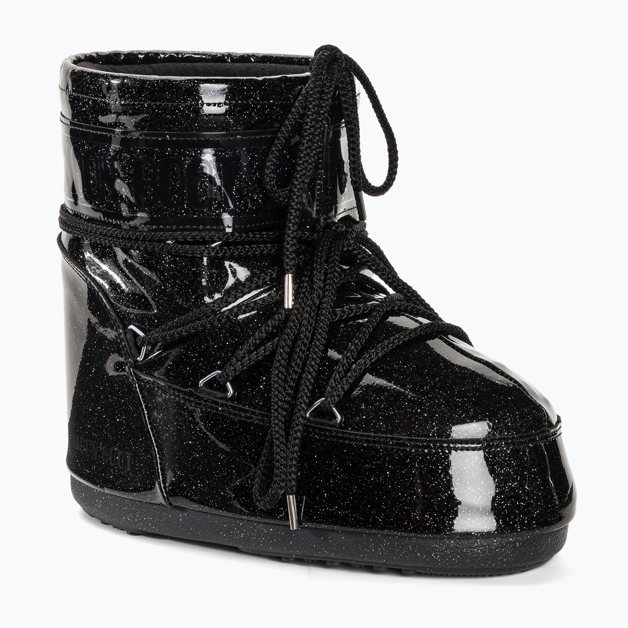 Śniegowce damskie Moon Boot Icon Low Glitter 2023 black 