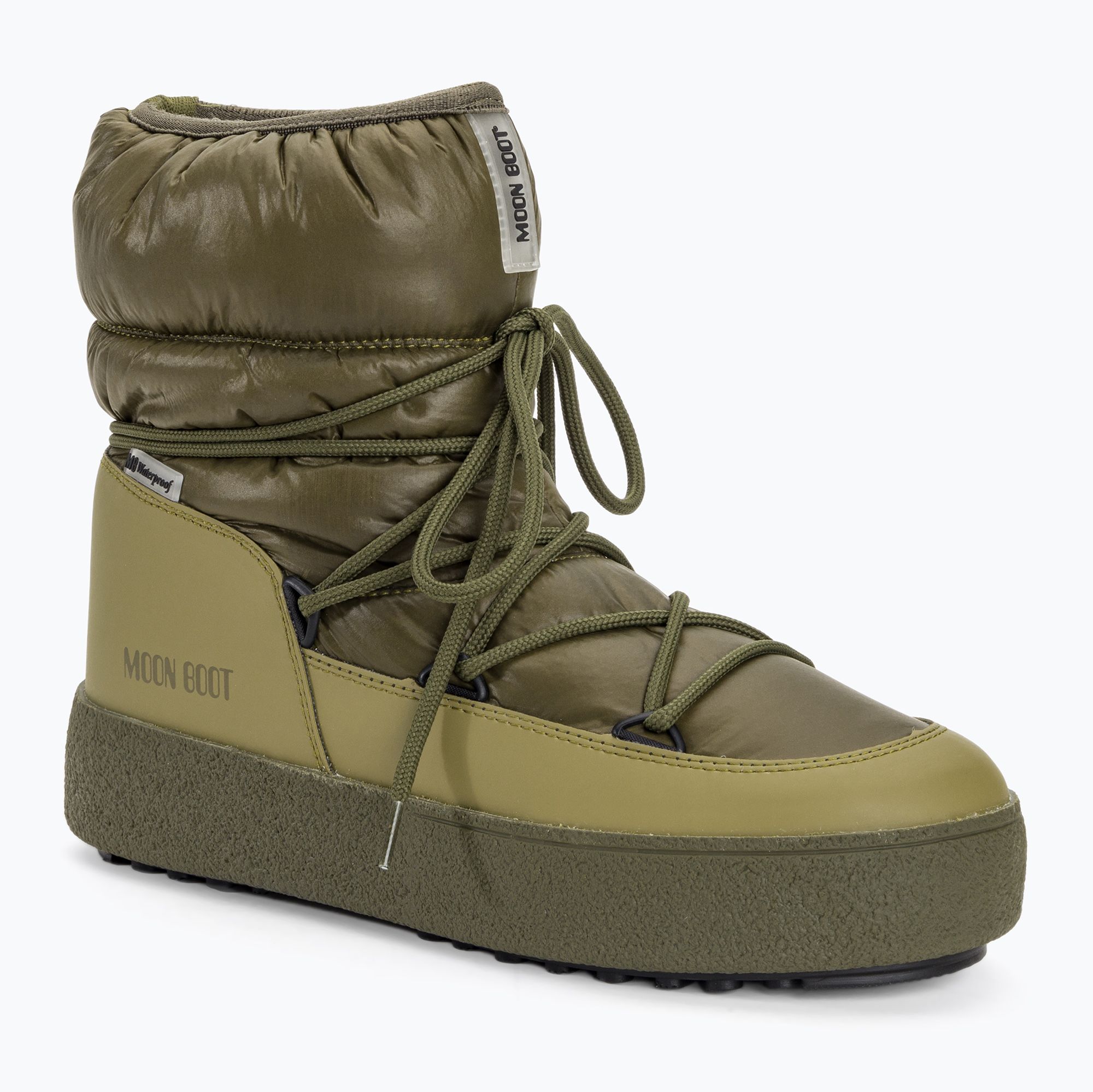 Śniegowce męskie Moon Boot Mtrack Low Nylon Wp khaki 