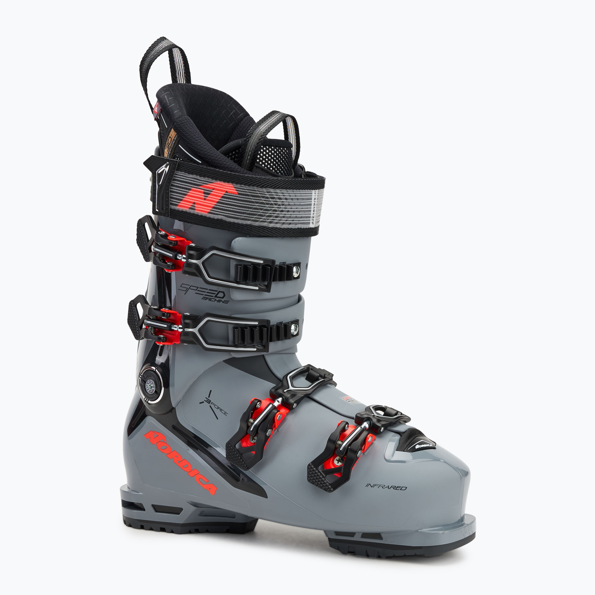 Férfi sícipő Nordica Speedmachine 3 120 GW grey/black/red (Speedmachine 3 120 GW 050G1800688)