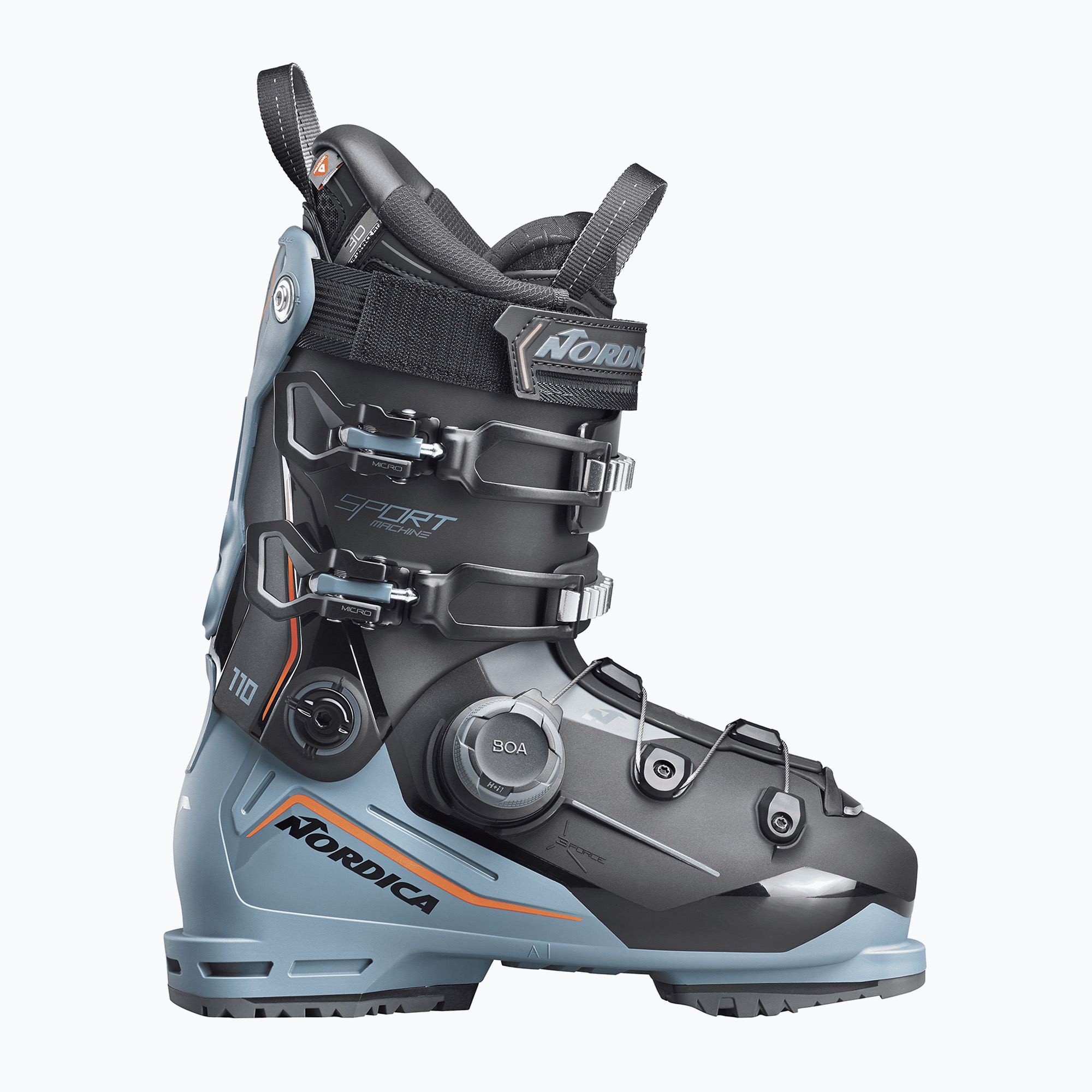 Мъжки ски обувки Nordica Sportmachine 3 110 BOA GW black/avio/red