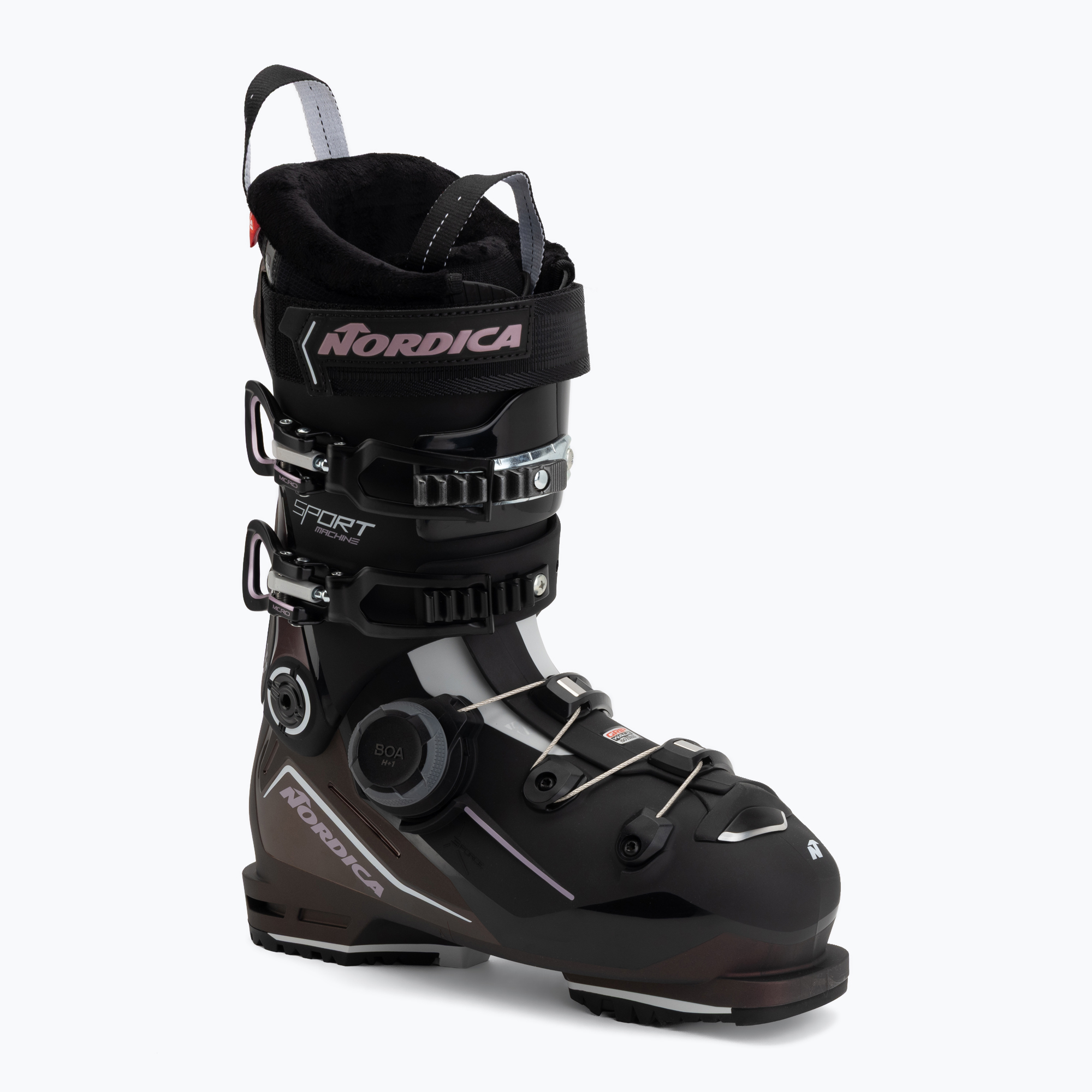 Дамски ски обувки Nordica Sportmachine 3 95 W BOA GW black/purple irid./white