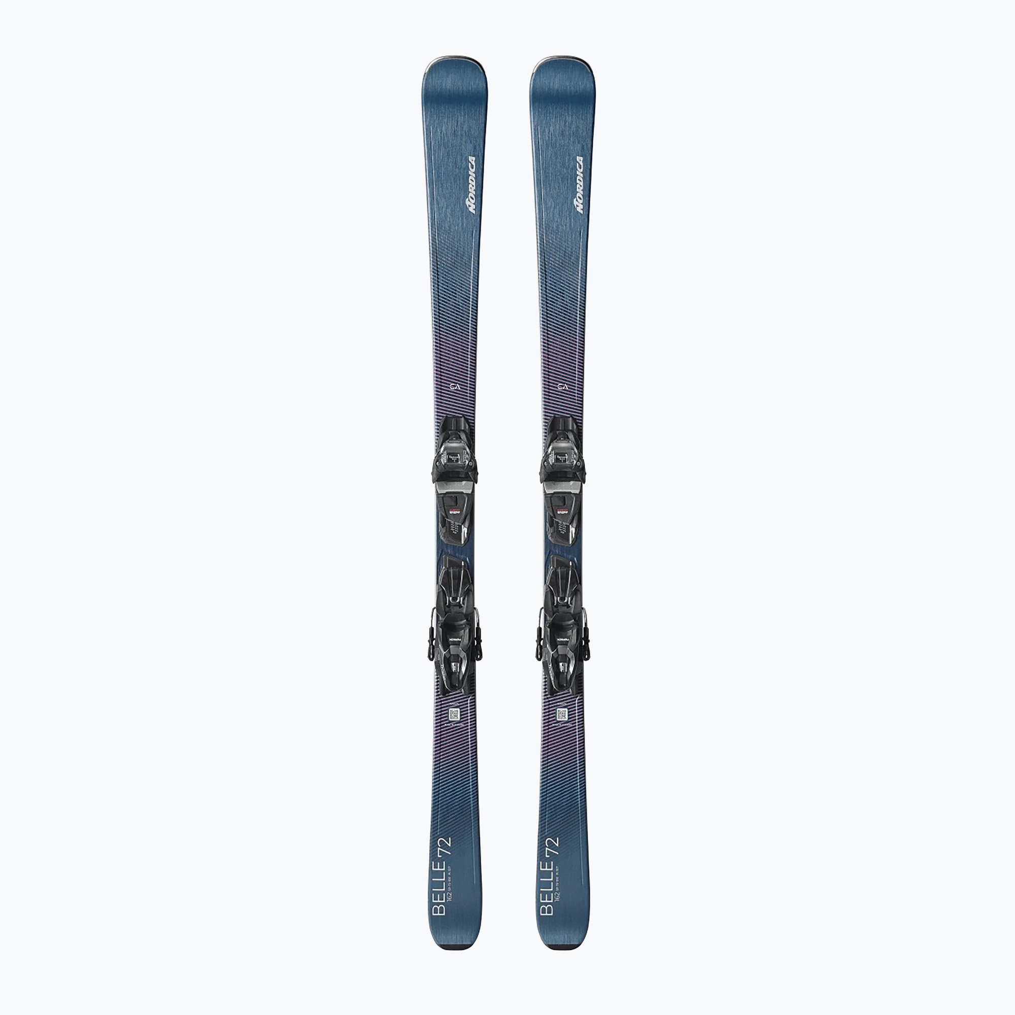 Дамски ски за спускане със ски автомати Nordica Belle 72   TP2COMP10 FDT midnight-blue/rainbow