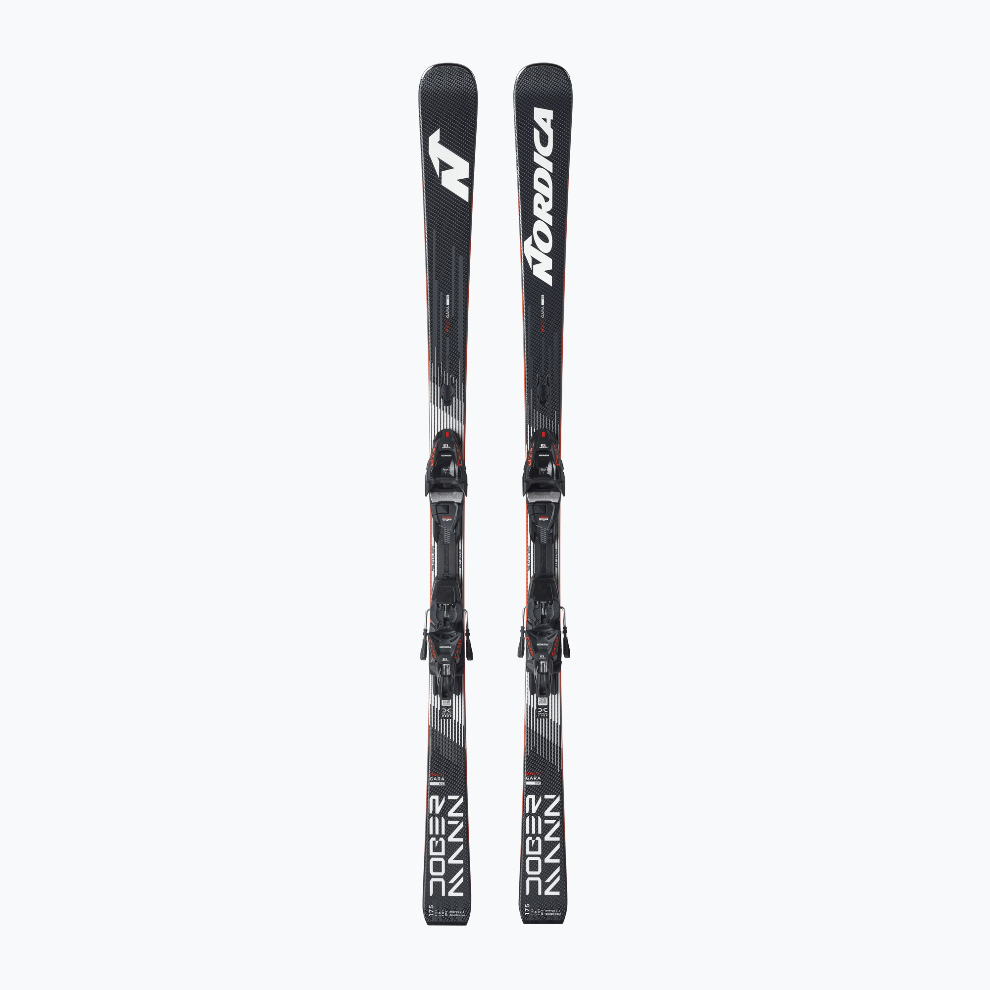 Ски за спускане със ски автомати Nordica Doberman Multigara DC   Comp 13 FDT black/white