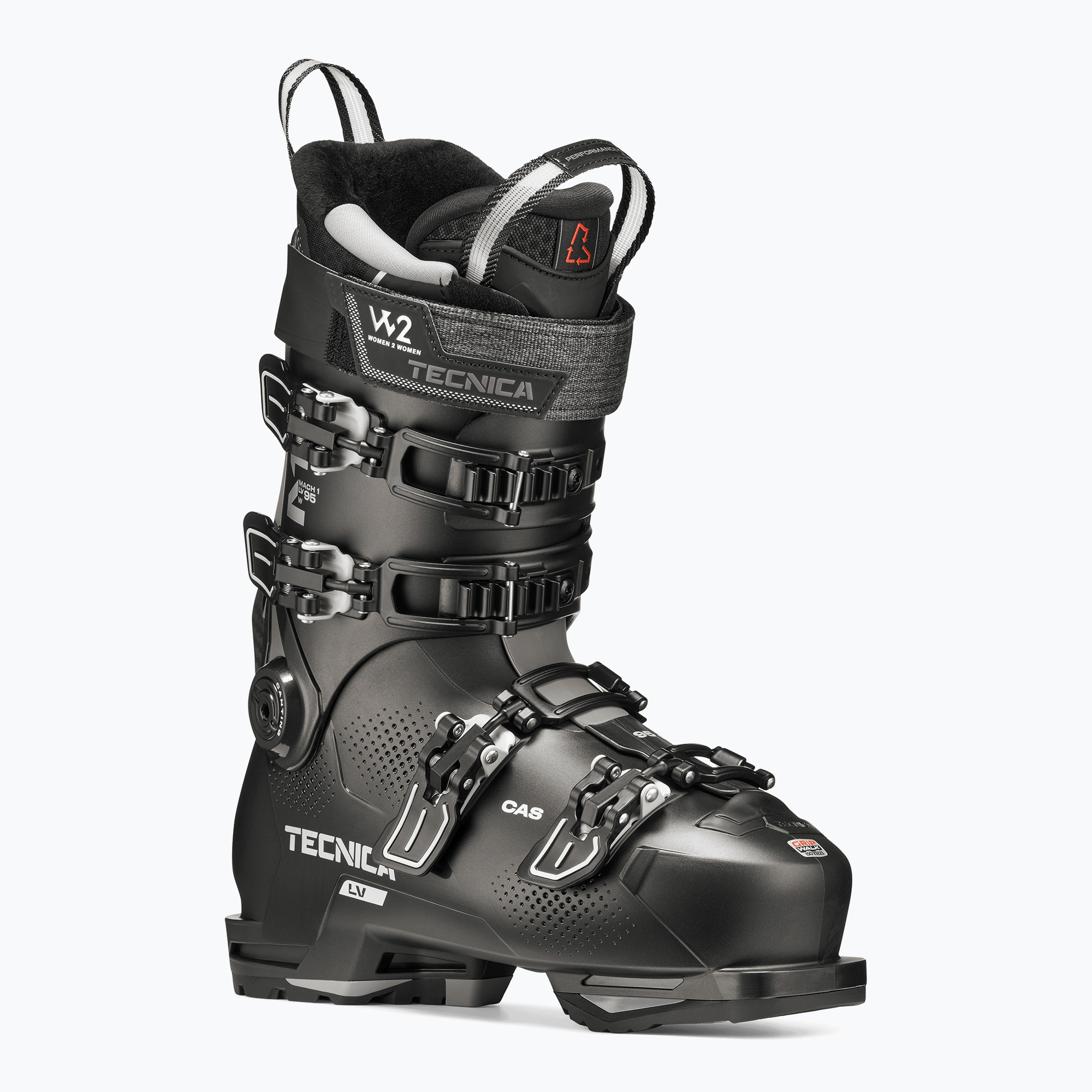 Дамски ски обувки Tecnica Mach1 95 LV W TD2 GW black / gold