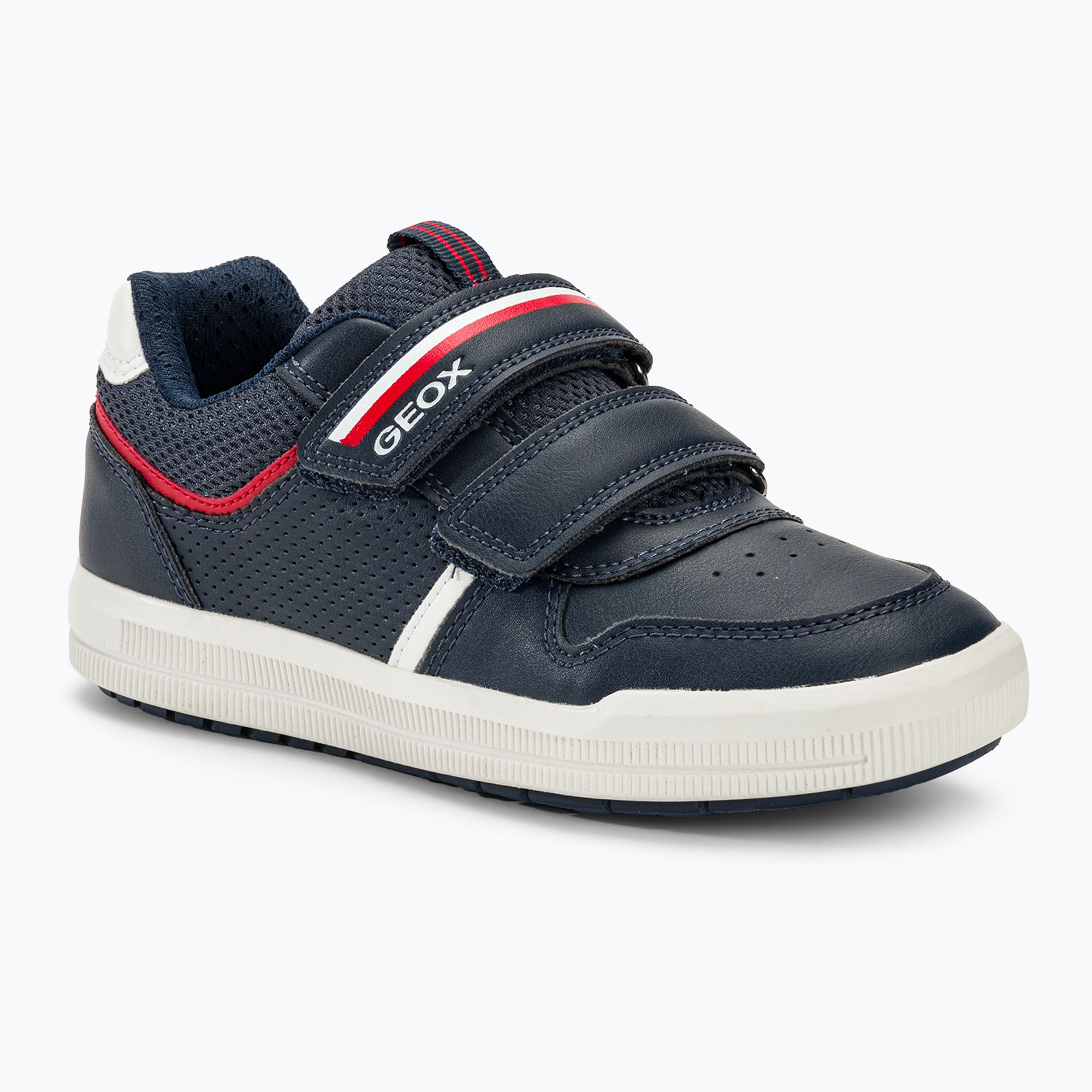 Buty juniorskie Geox Arzach ocean blue/red 