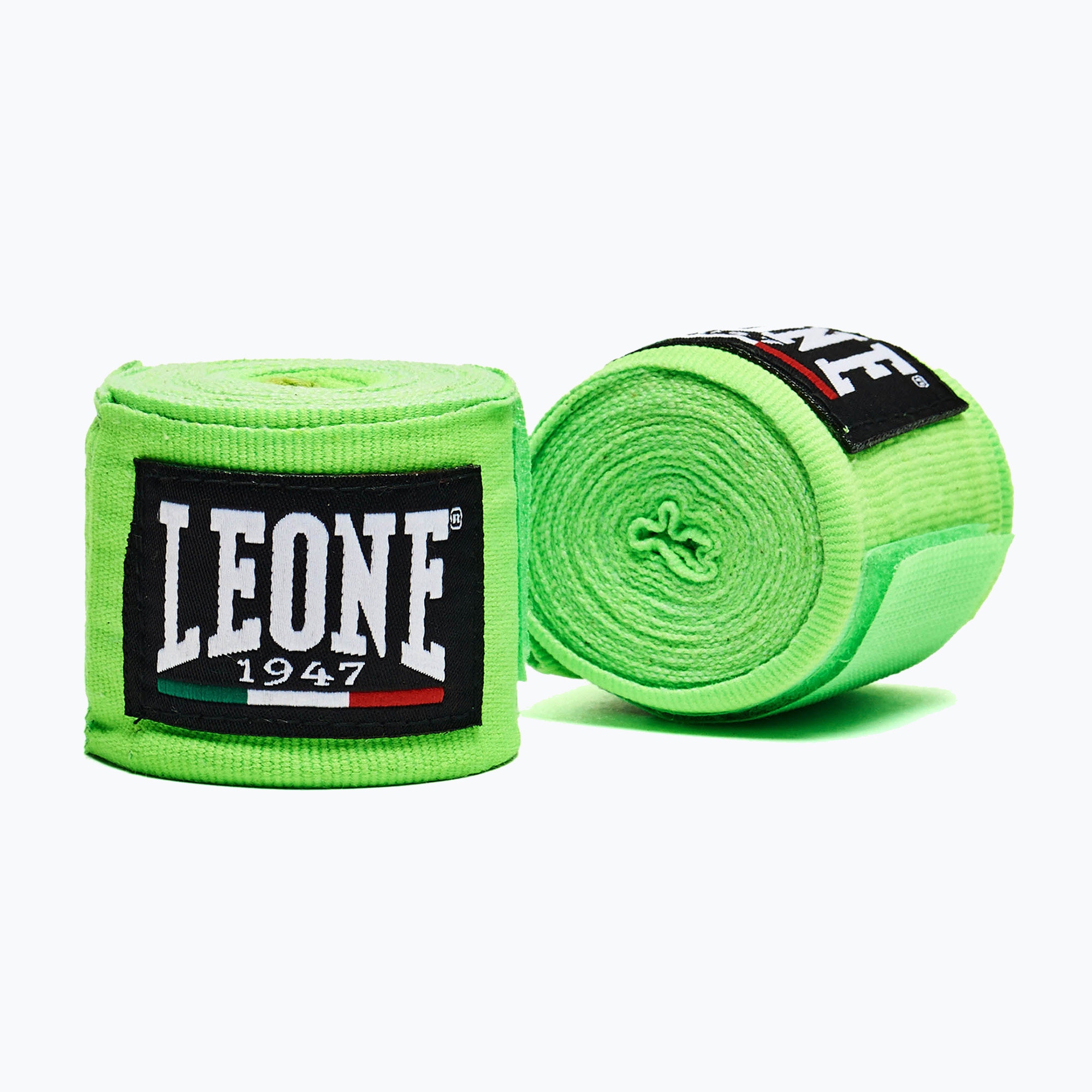 Боксьорски бандажи Leone 1947 350 cm verde fluo/fluo green