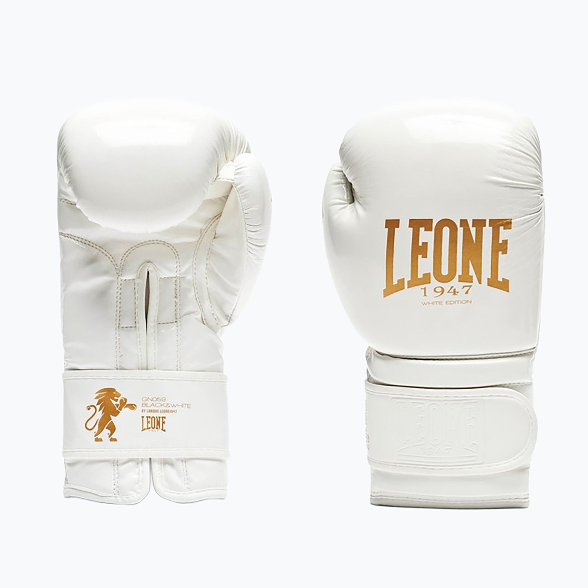 Rękawice bokserskie LEONE 1947 Black&White Leonesport white 