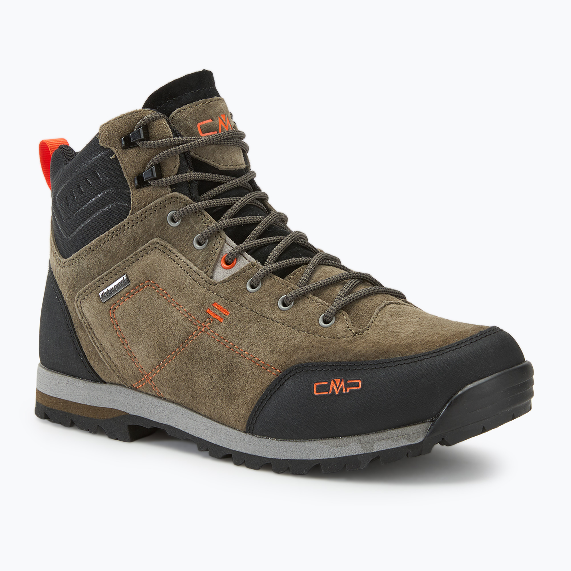Buty trekkingowe męskie CMP Alcor 2.0 Low Wp fango/arancio 
