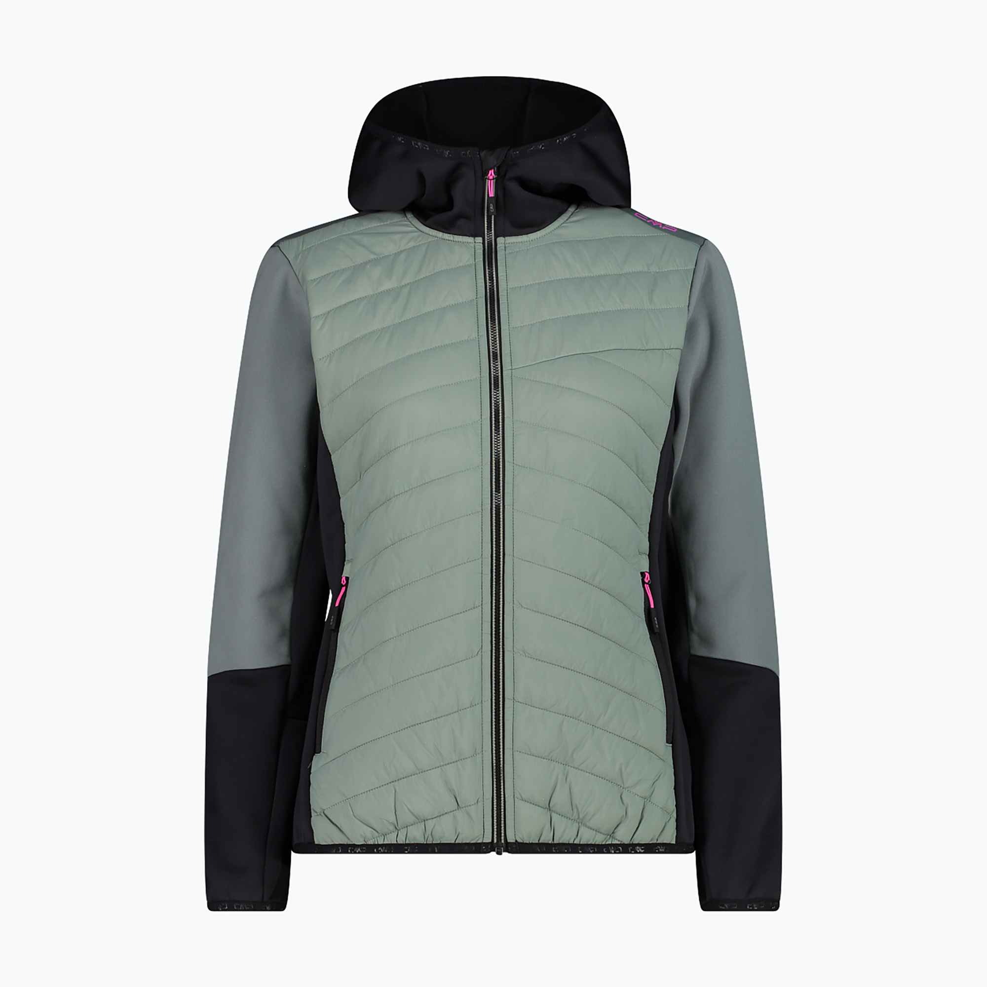 Kurtka hybrydowa damska CMP Hybrid 34E2246 mineral 