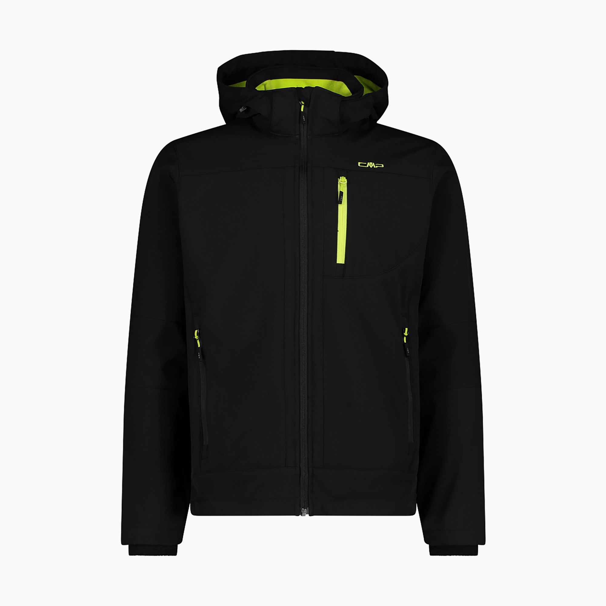 Kurtka softshell męska CMP 3A01787N nero/acido 