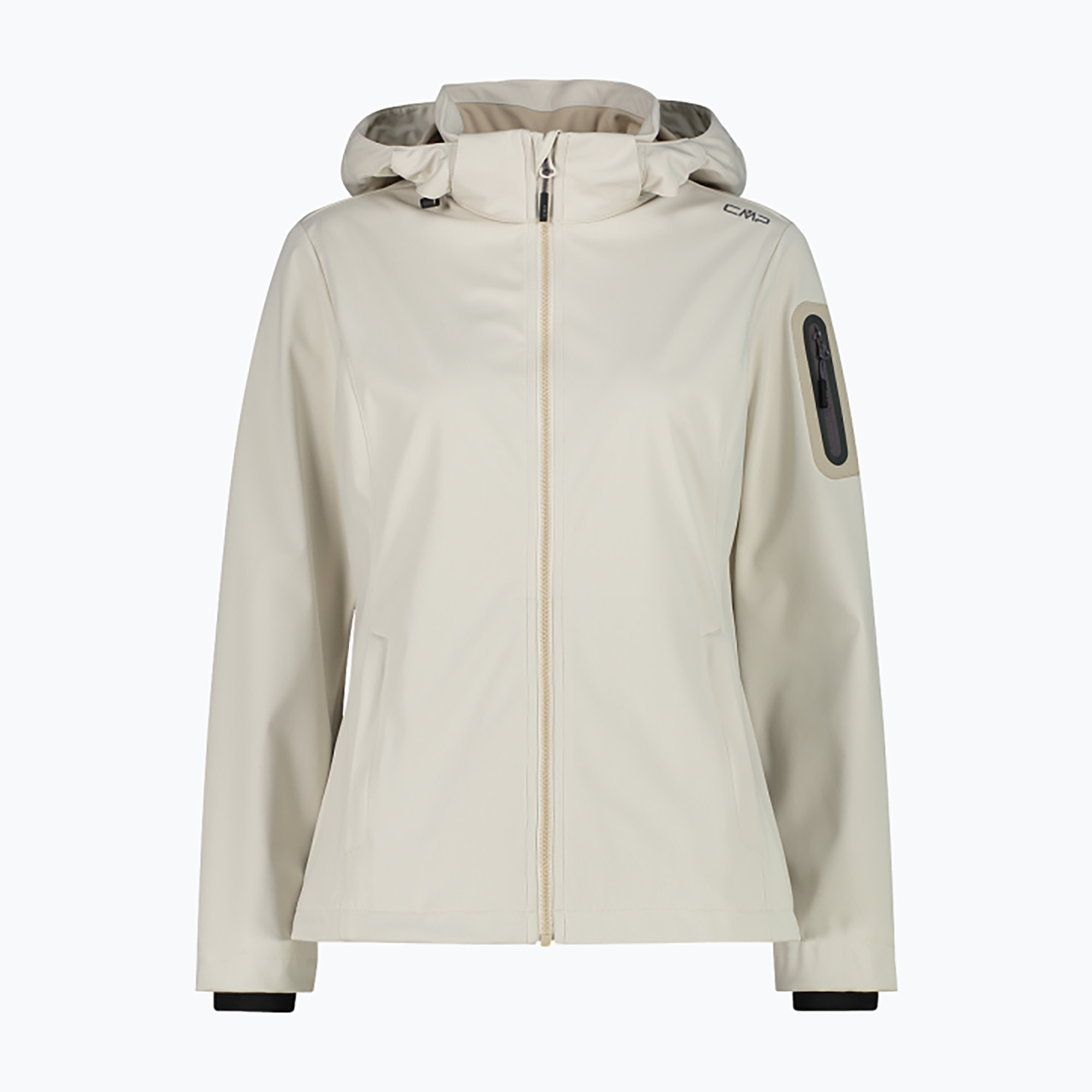 Kurtka softshell damska CMP 39A5016 Zip Hood vaniglia 