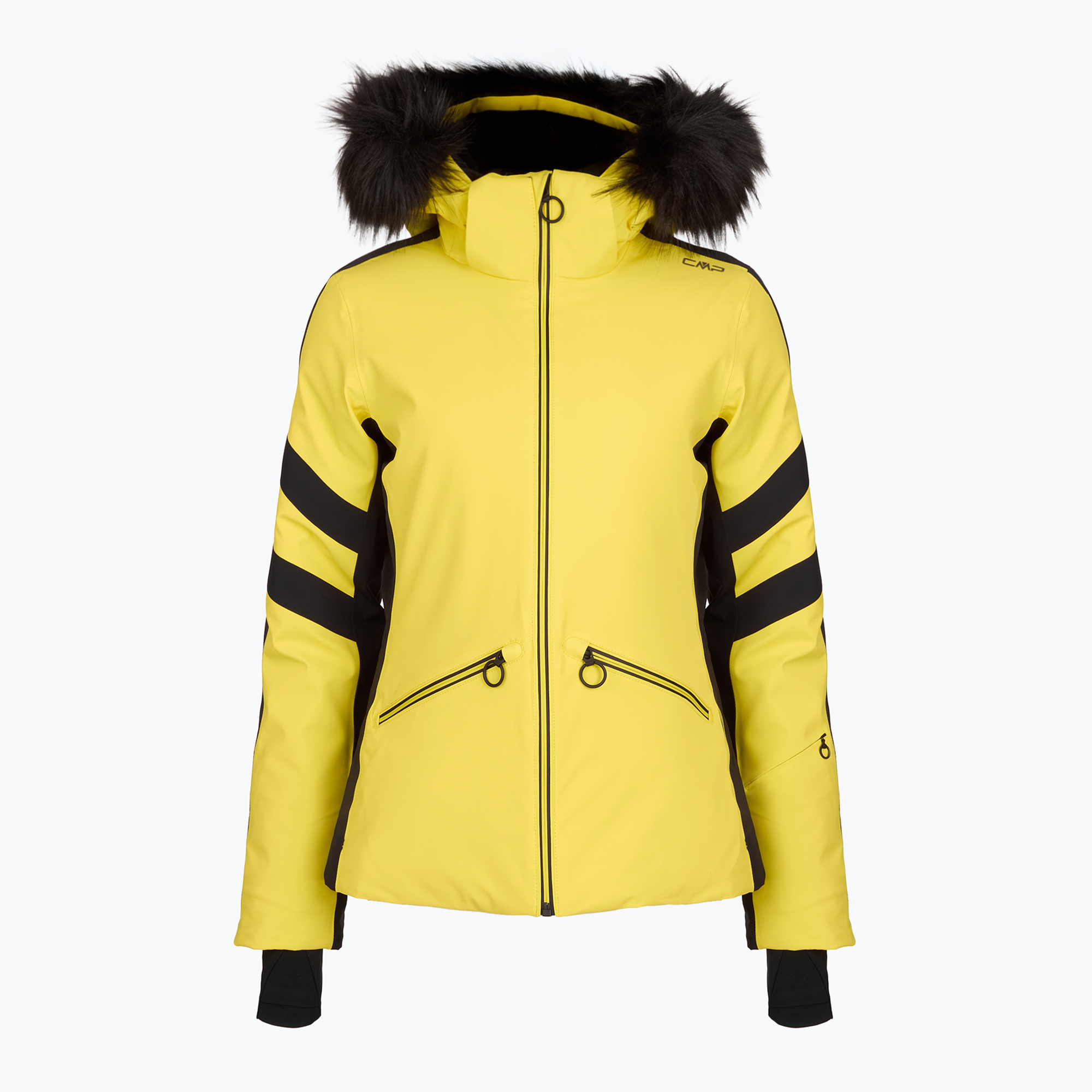 Kurtka narciarska damska CMP 35W0246 Zip Hood Synthetic Fur winter sun | WYSYŁKA W 24H | 30 DNI NA ZWROT