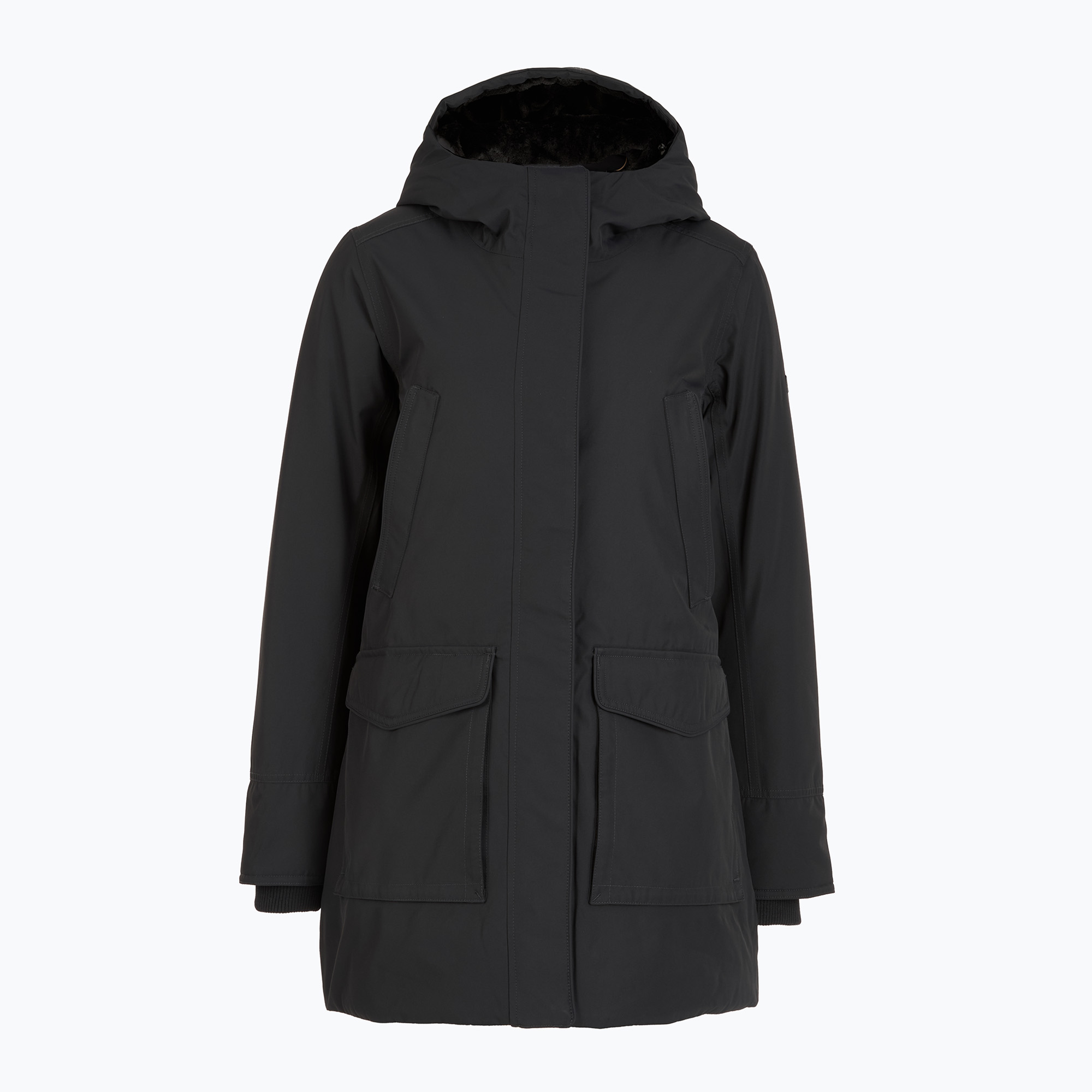 Kurtka przeciwdeszczowa damska CMP 35K3556 Parka Fix Hood antracite 