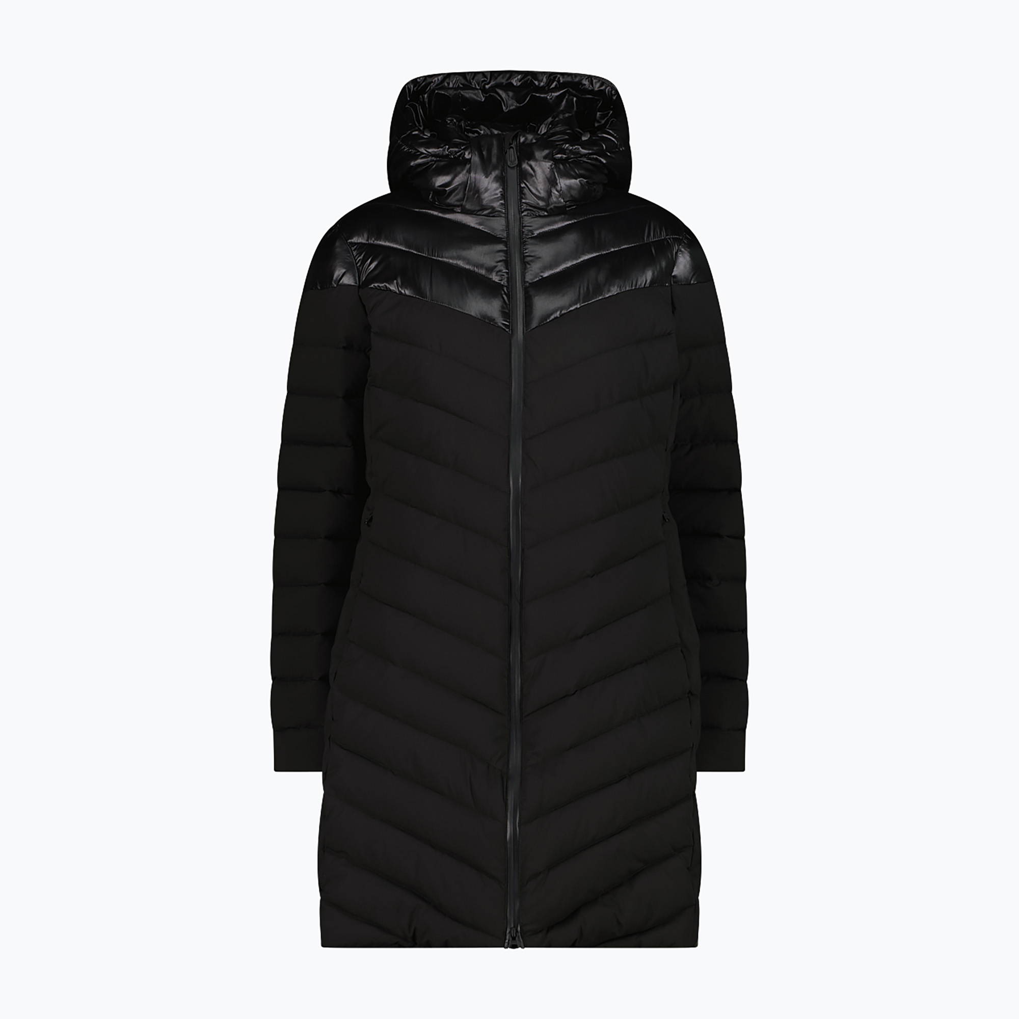 Kurtka ocieplana damska CMP 35K3566 Snaps Hood Parka nero 