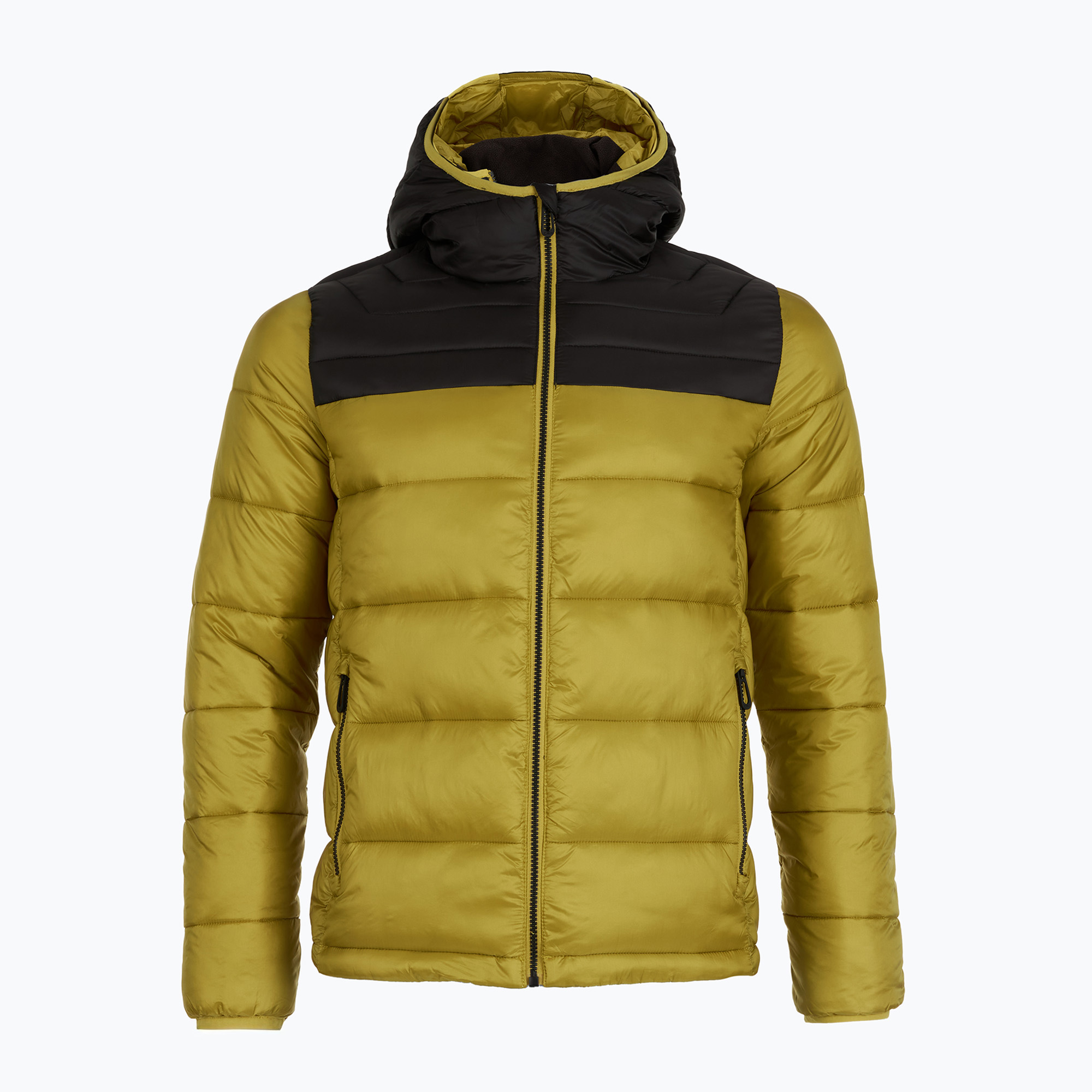 Kurtka ocieplana męska CMP 35K3747 Fix Hood golden green 