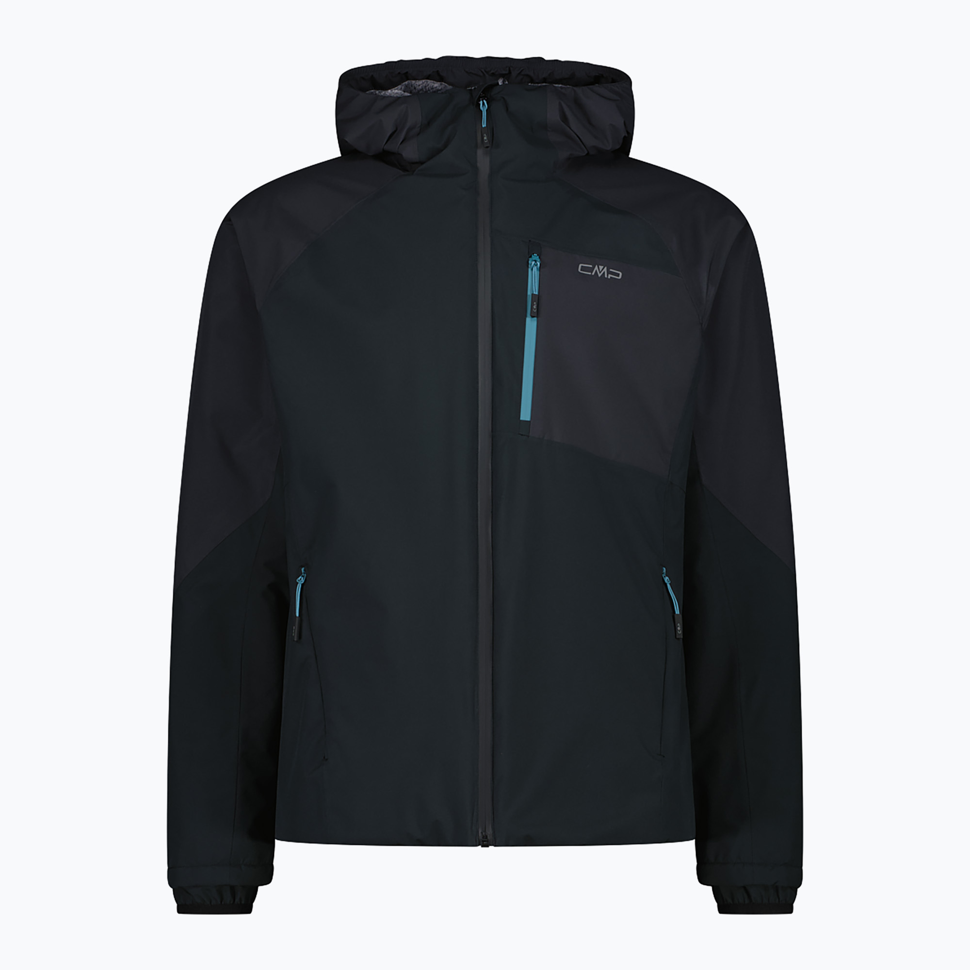 Kurtka softshell męska CMP 35Z2767 Fix Hood nero/antracite 