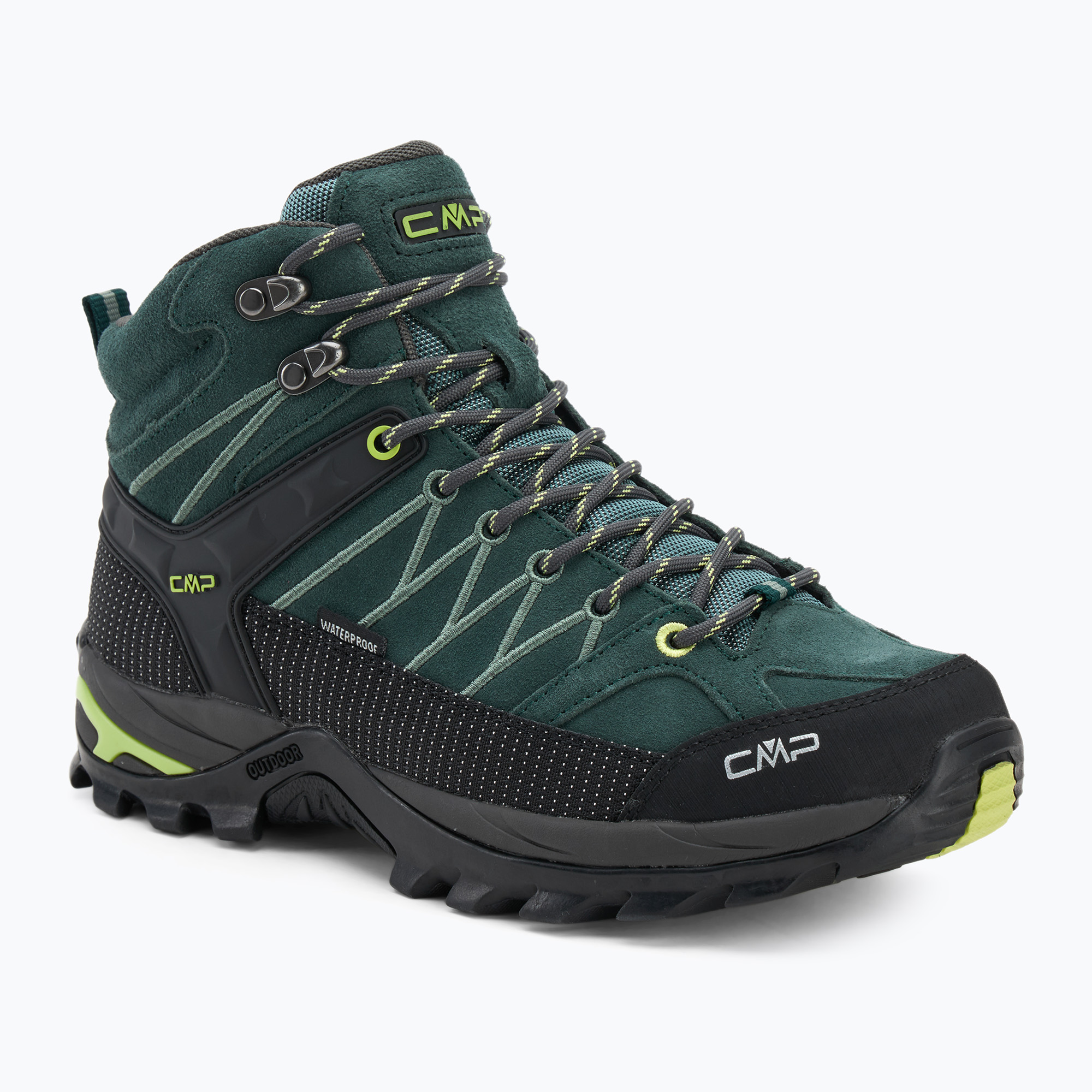 Buty trekkingowe męskie CMP Rigel Mid Wp trek green/apple 