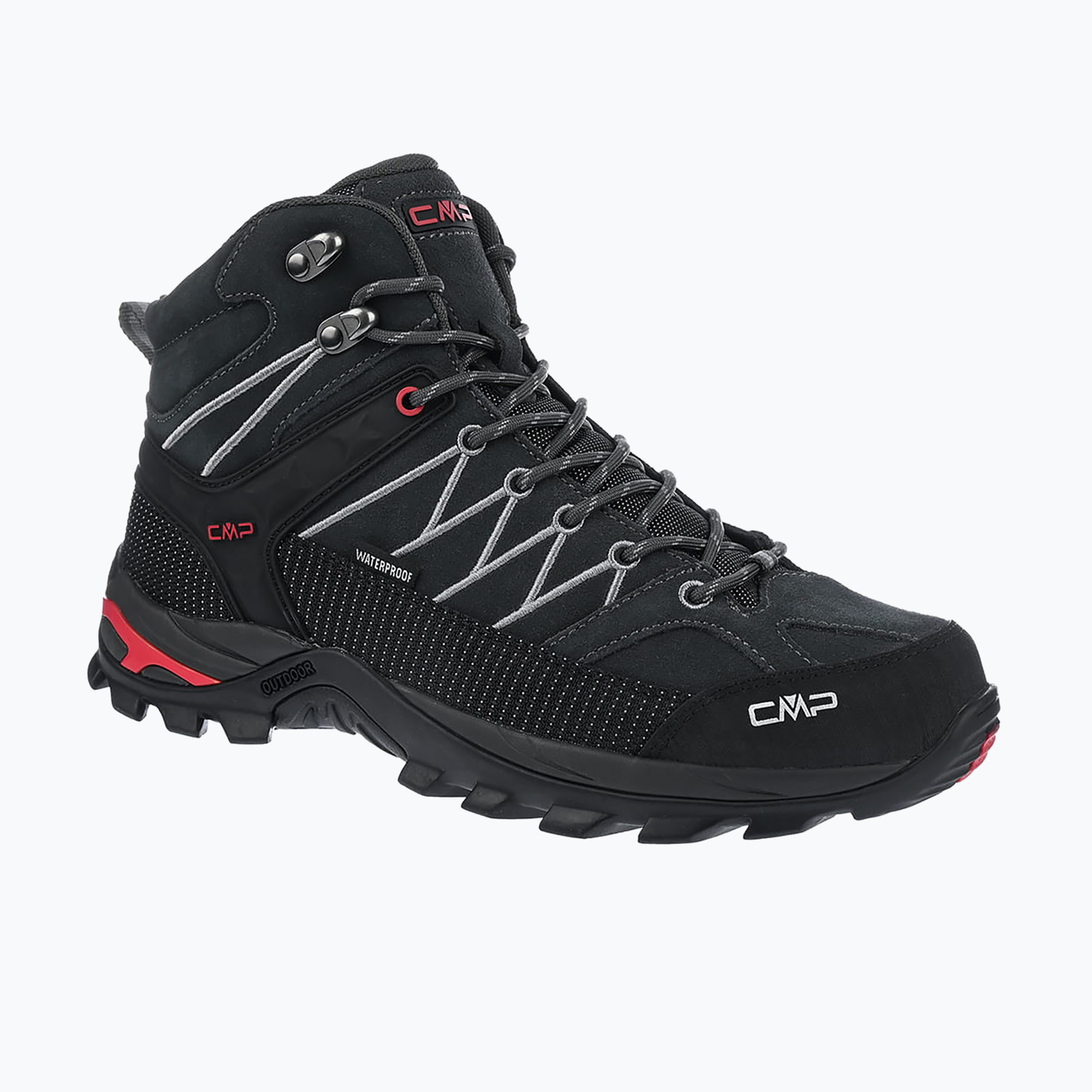 Buty trekkingowe męskie CMP Rigel Mid Wp titanio/ferrari 