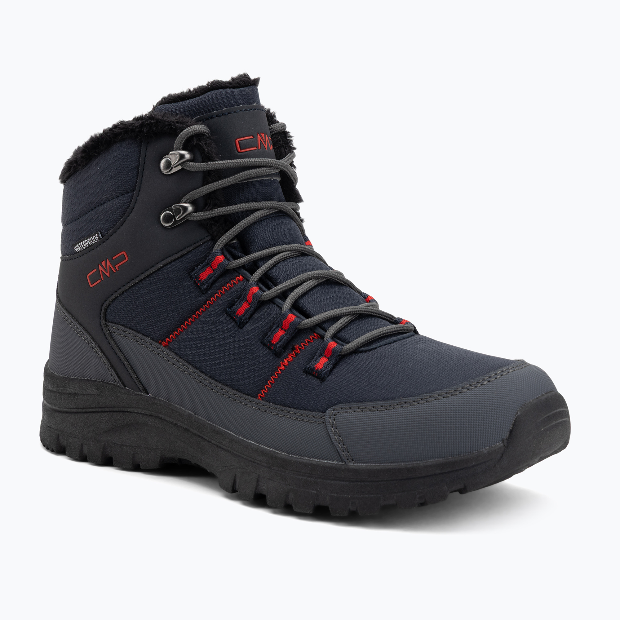 Buty trekkingowe męskie CMP Auryl Mid Wp carbon/grey 