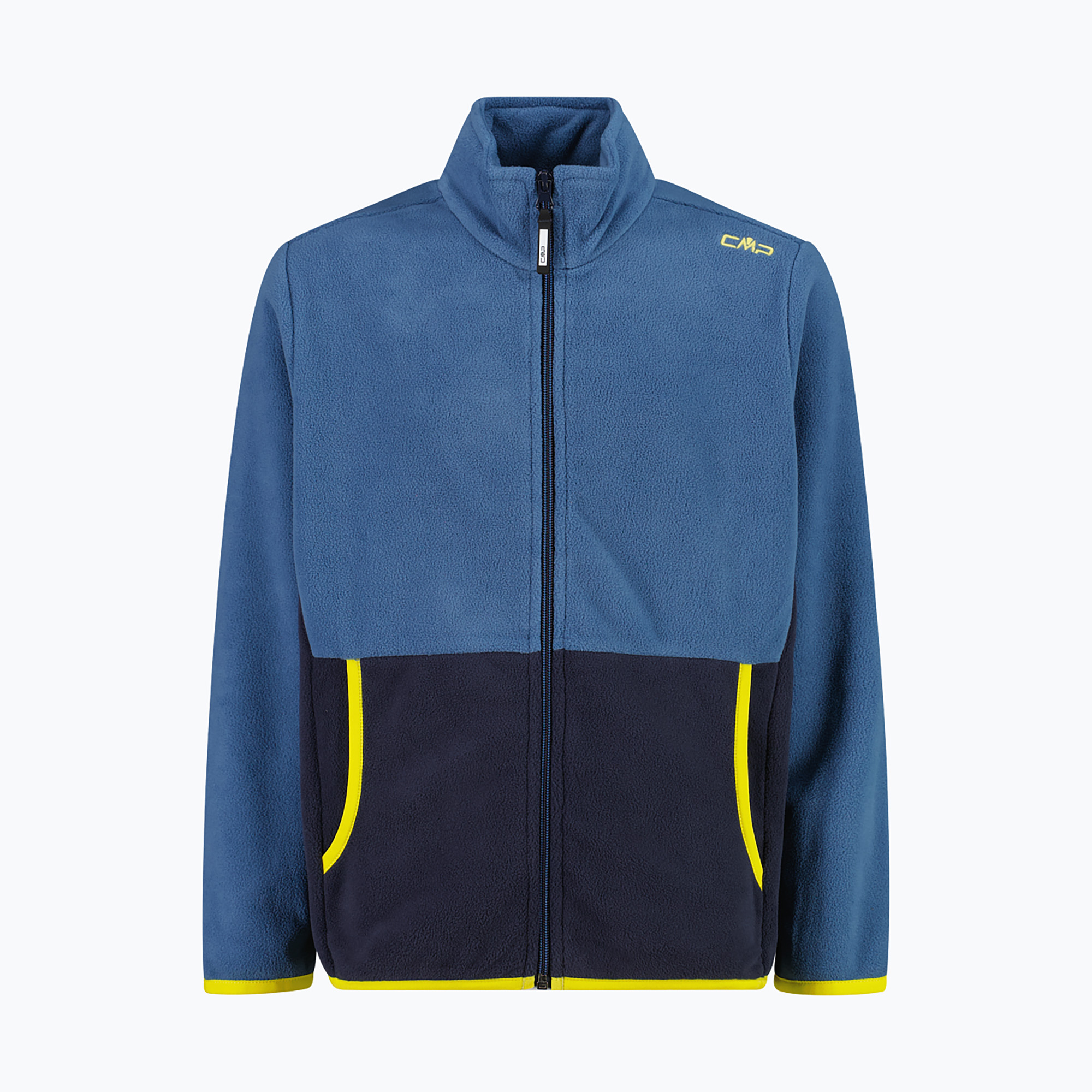 Kurtka przeciwwiatrowa dziecięca CMP 33H4304 Arctic Fleece bluestone/b.blue/winter Sun 