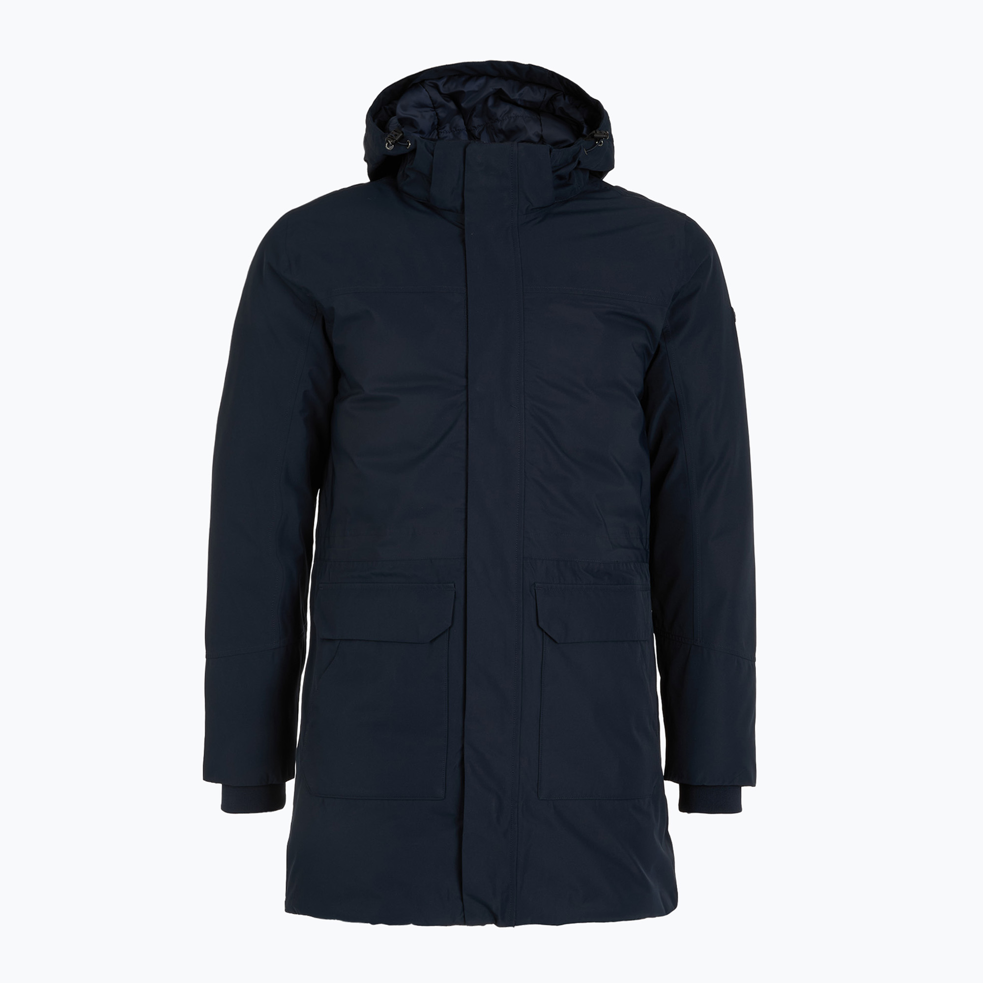 Kurtka przeciwdeszczowa męska CMP 35K3737 Parka Zip Hood black/blue/winter sun 