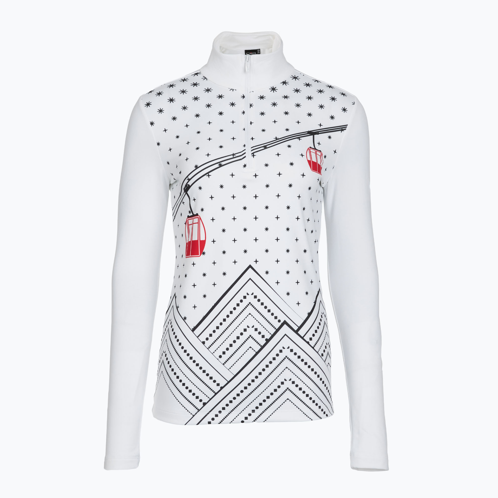 Bluza damska CMP 35L0496 Sweat bianco